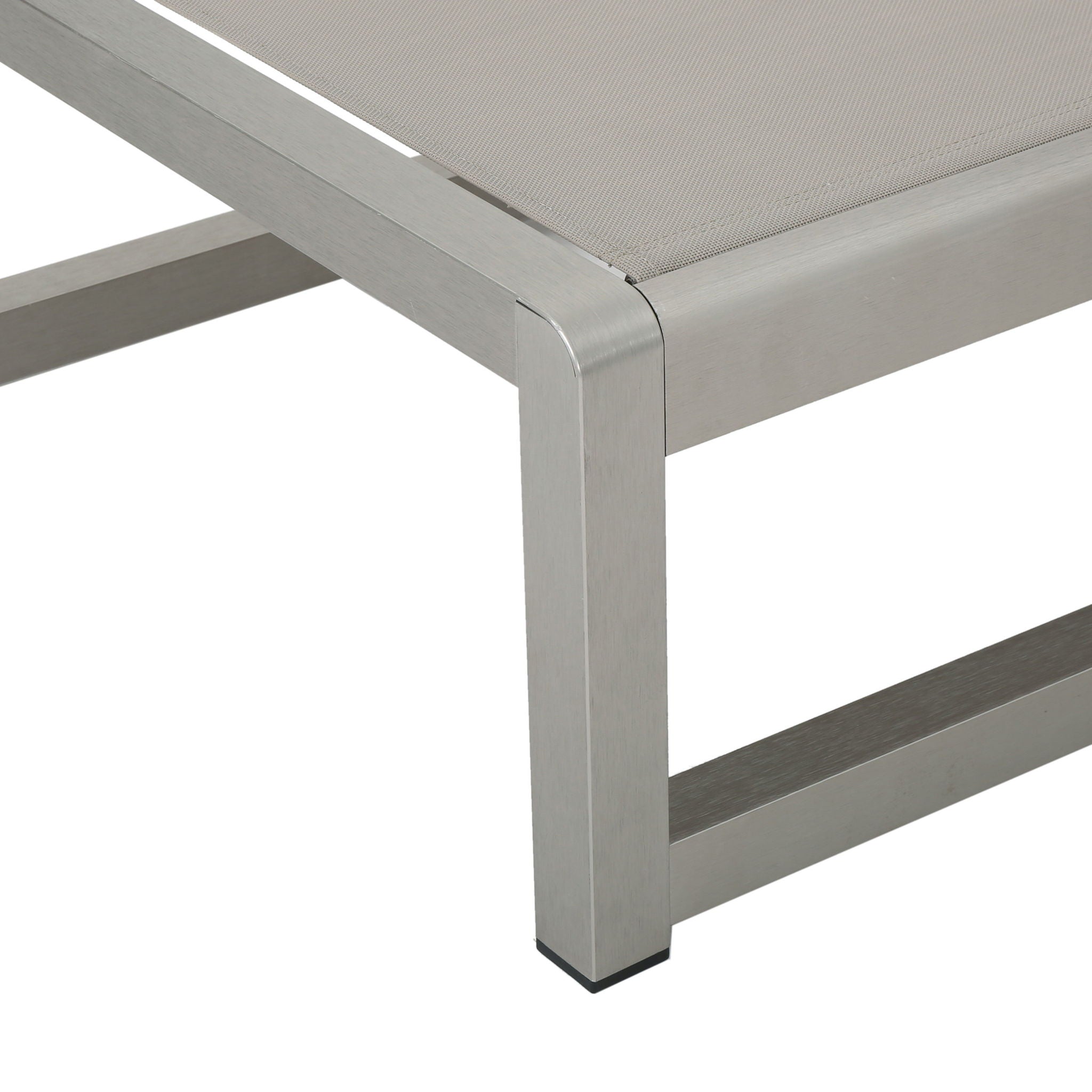 Outdoor Patio Chaise Lounge With 5 Reclining Positions