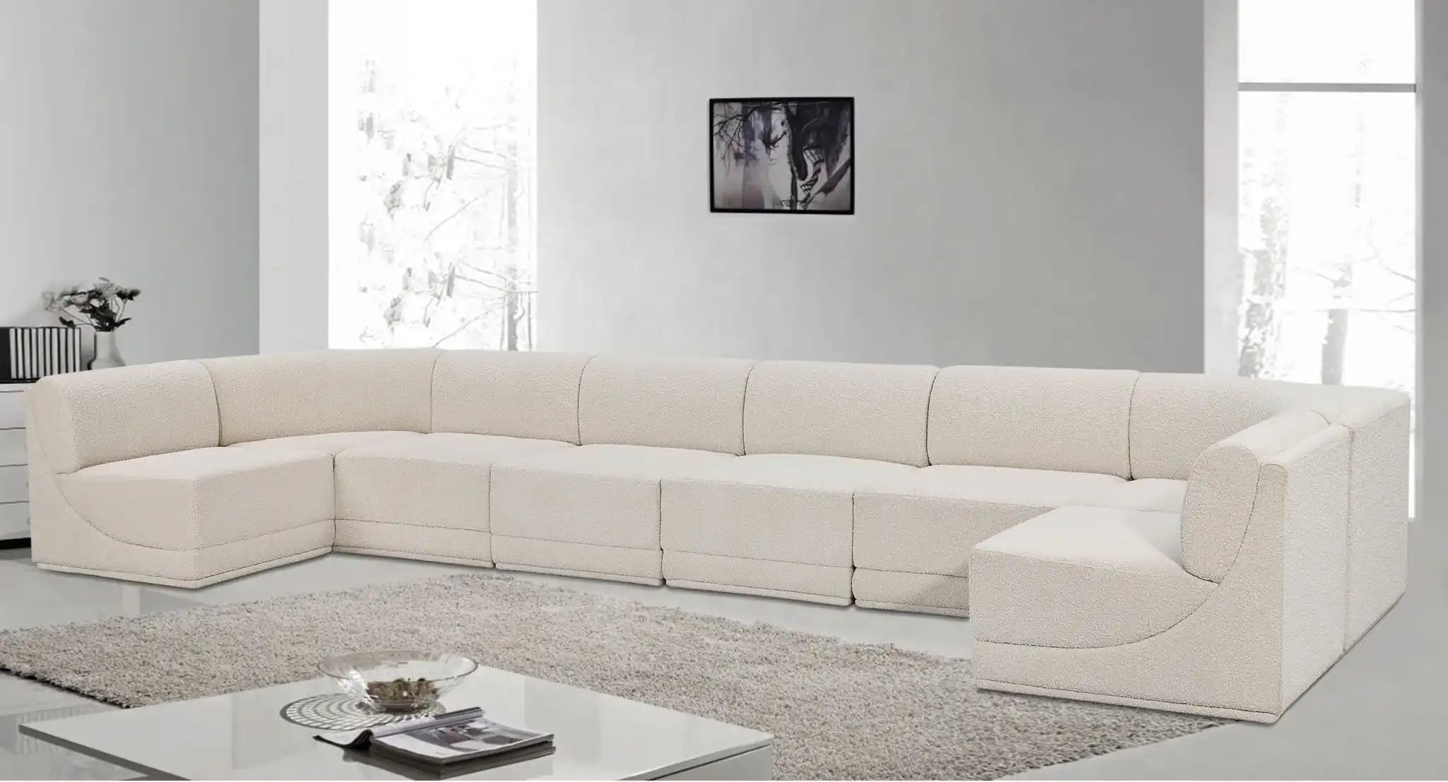 Ollie - 8 Piece Modular Sectional