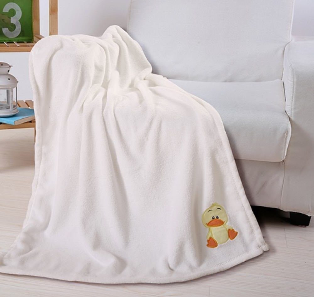 Soft Fuzzy Hypoalergenic Microplush Baby Blanket (40" x 30") - Best Buy Furniture