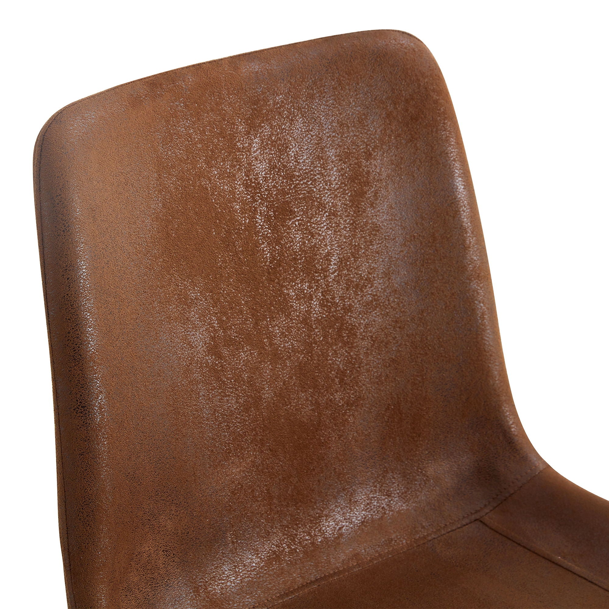 Modern Medieval Style Restaurant Cushioned Chairs With Suede Backrests