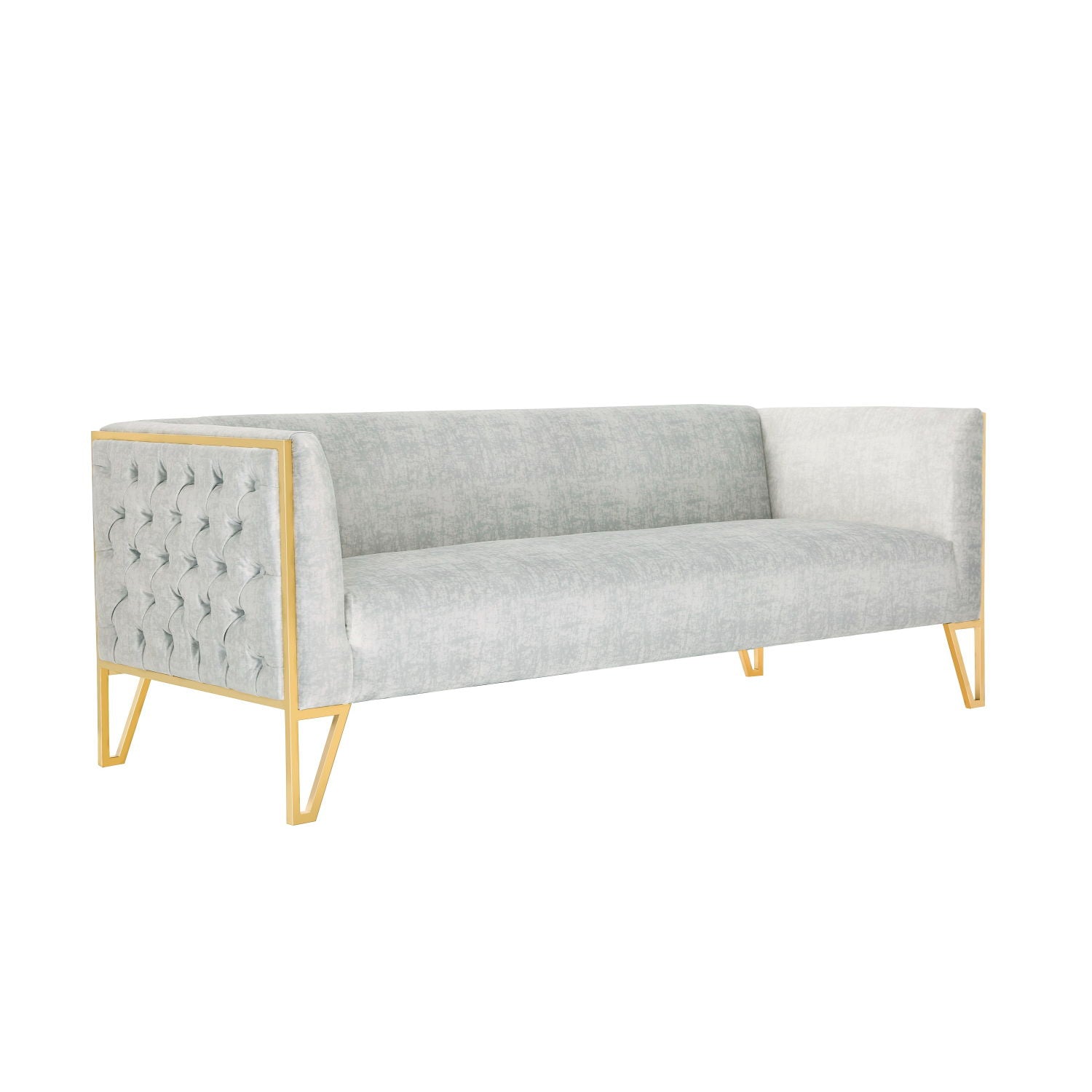 Vector - 3 Seat Sofa - Gray