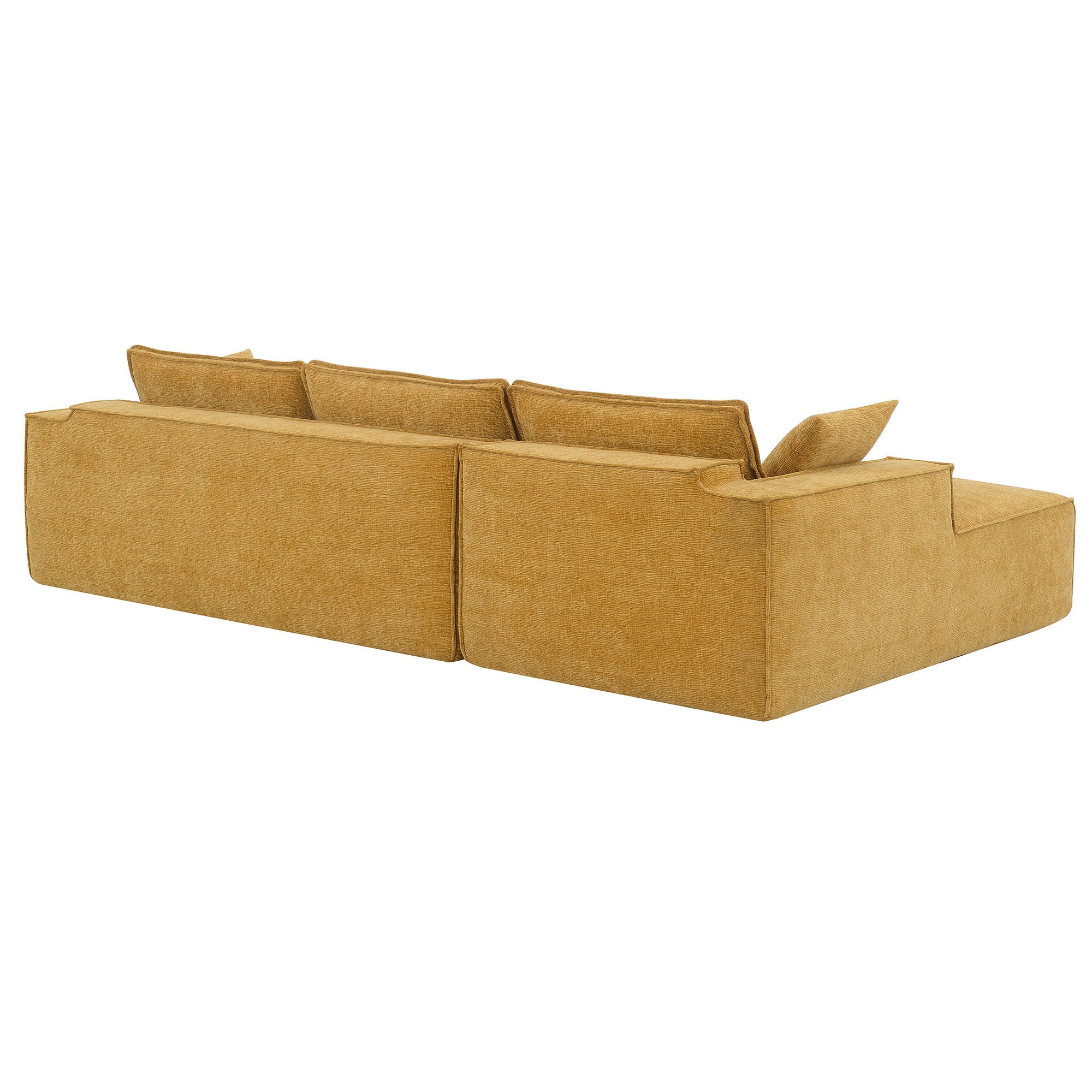 Free Combination Minimalist Style Modular Sectional, Wrinkle Resistant Couch Set L Shaped Compressed Sofa For Living Room