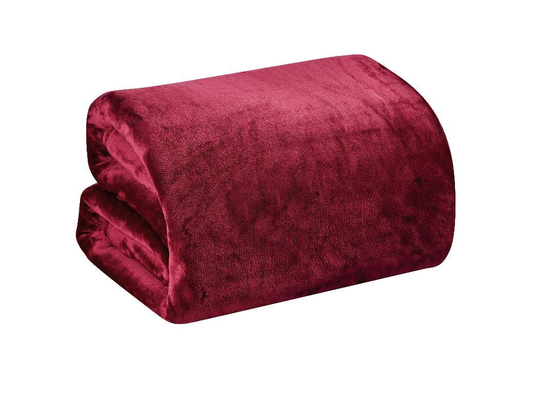 Faith, Hope, Love Home Decor Ultra Lush Twin Size Solid Microplush Blanket - Best Buy Furniture