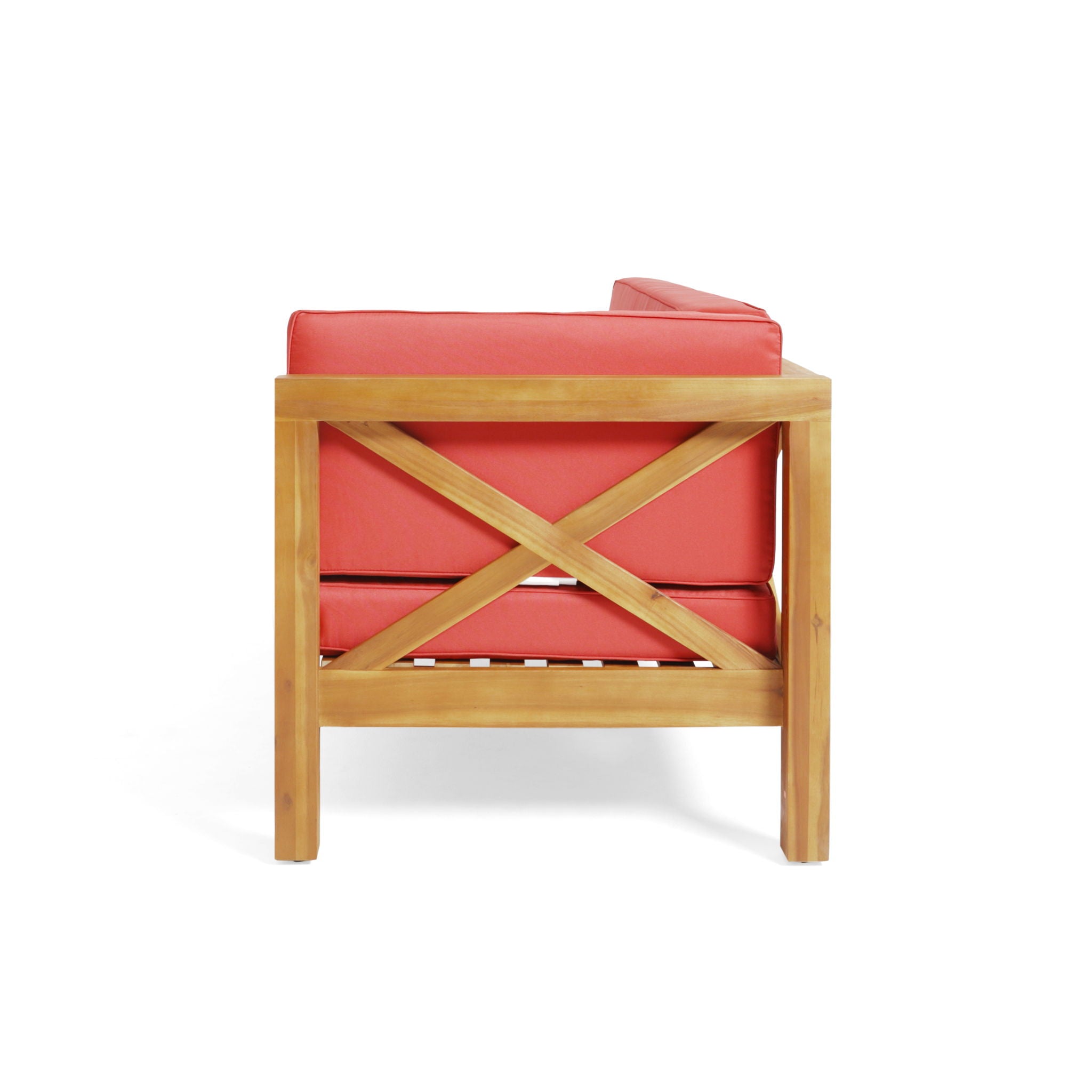 Brava - X Back Corner Bench