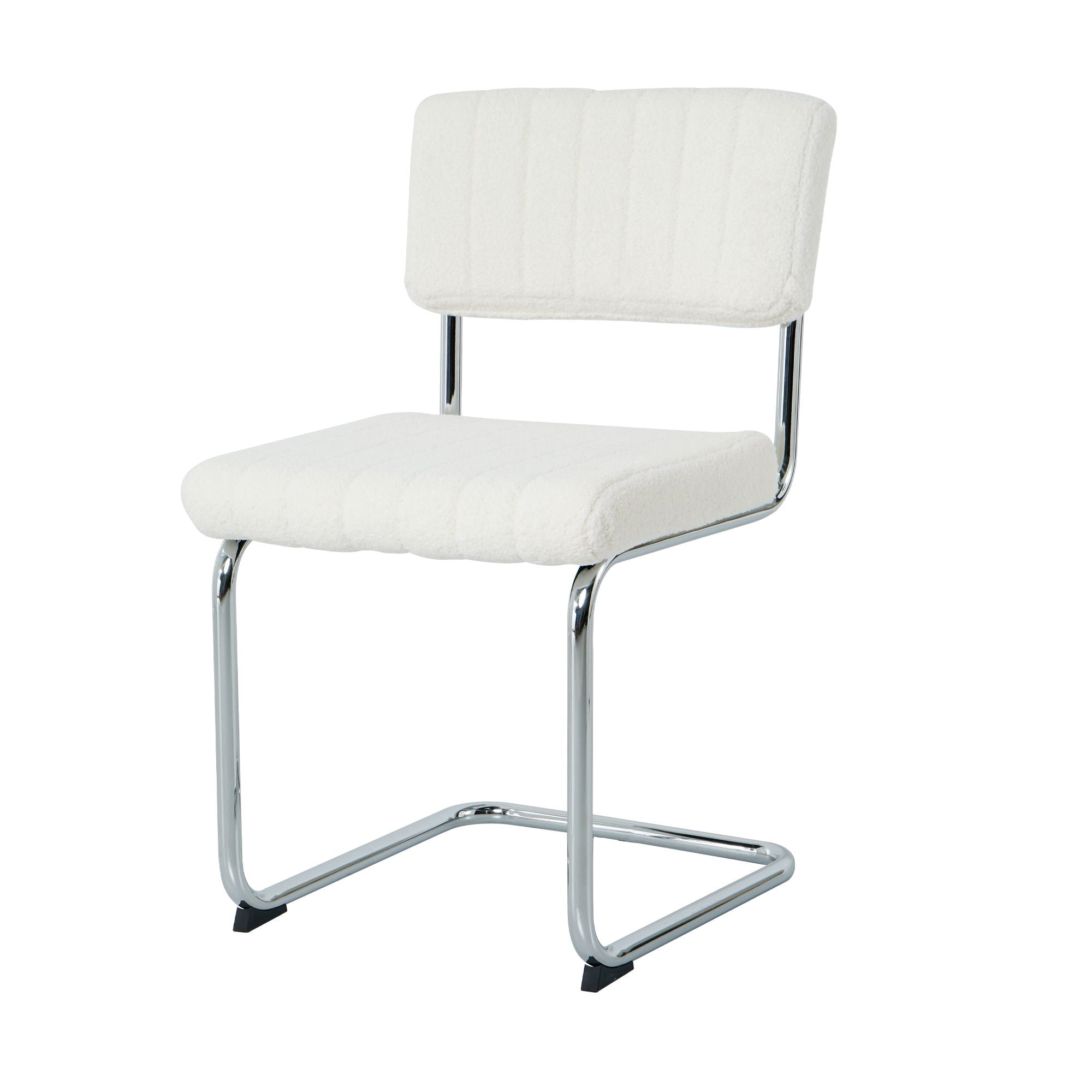 Modern Luxury Dining Chair With Metal Legs And Bow Design (Set of 4)