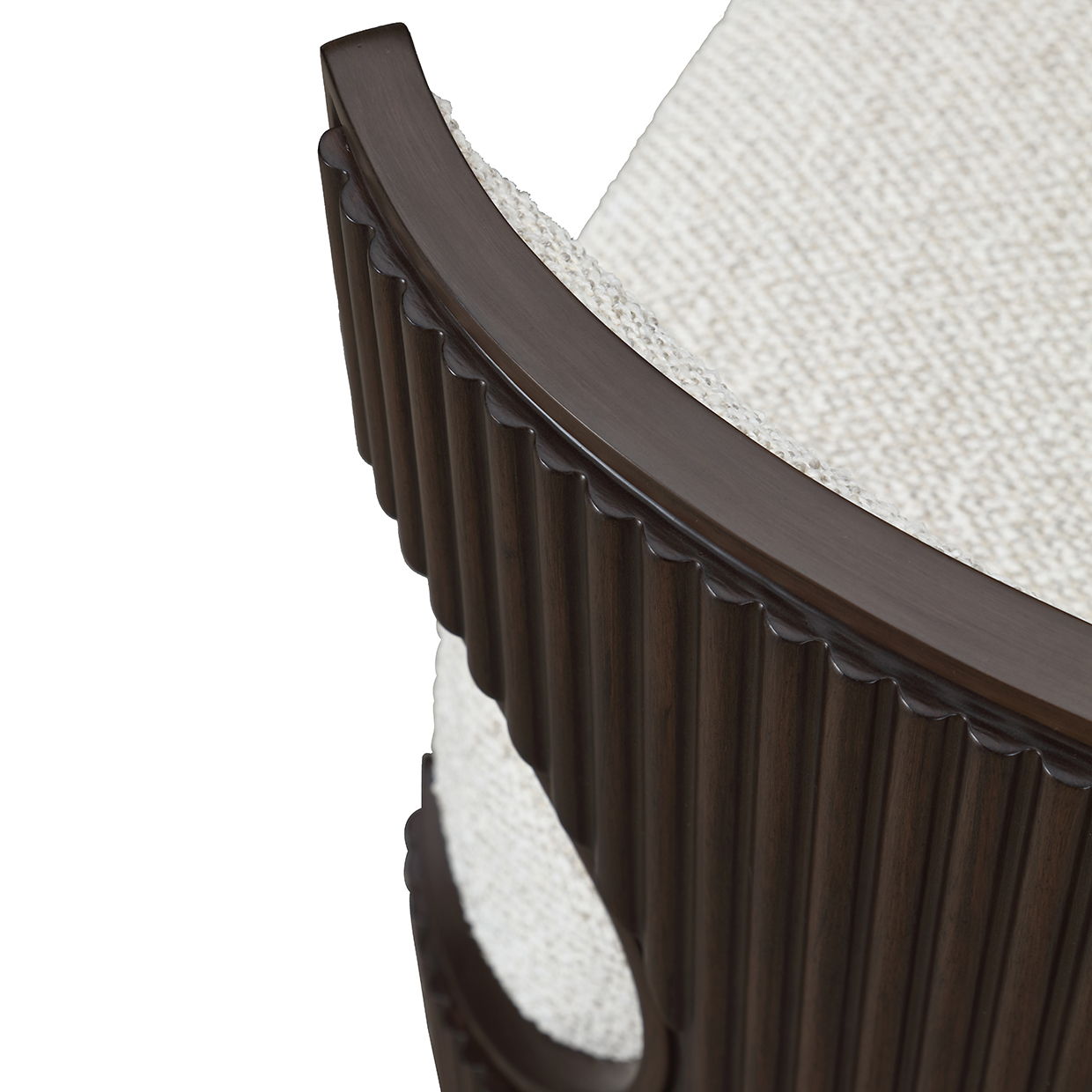 West Kensington - Vanity Chair - Buff / Medium Espresso