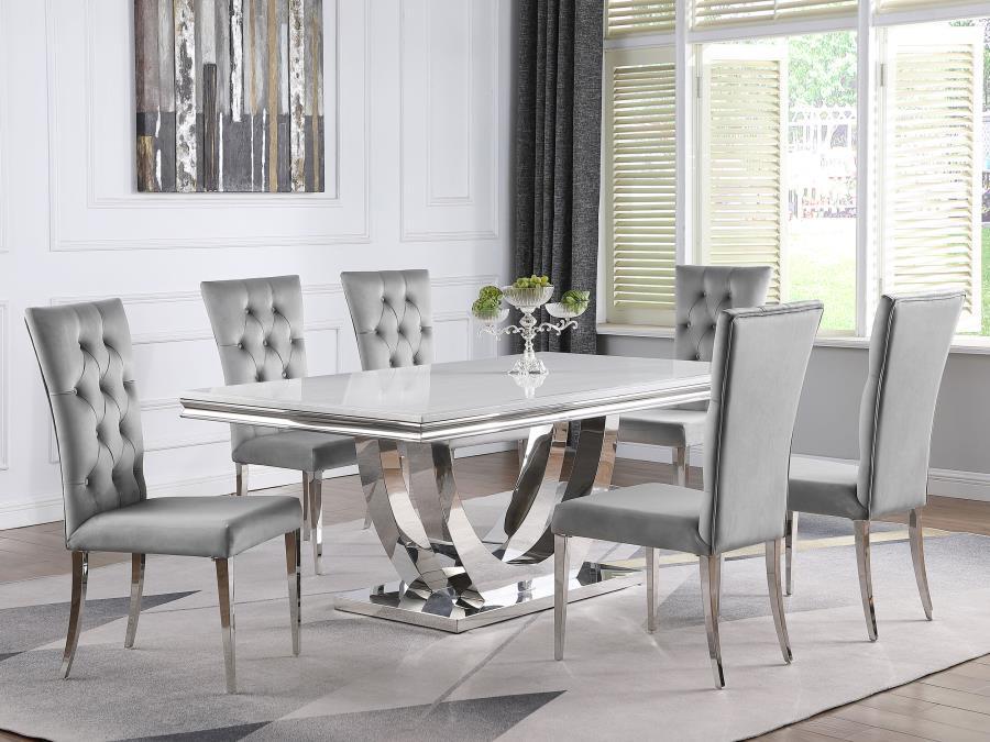 Kerwin - Velvet Upholstered Dining Side Chair (Set of 2)