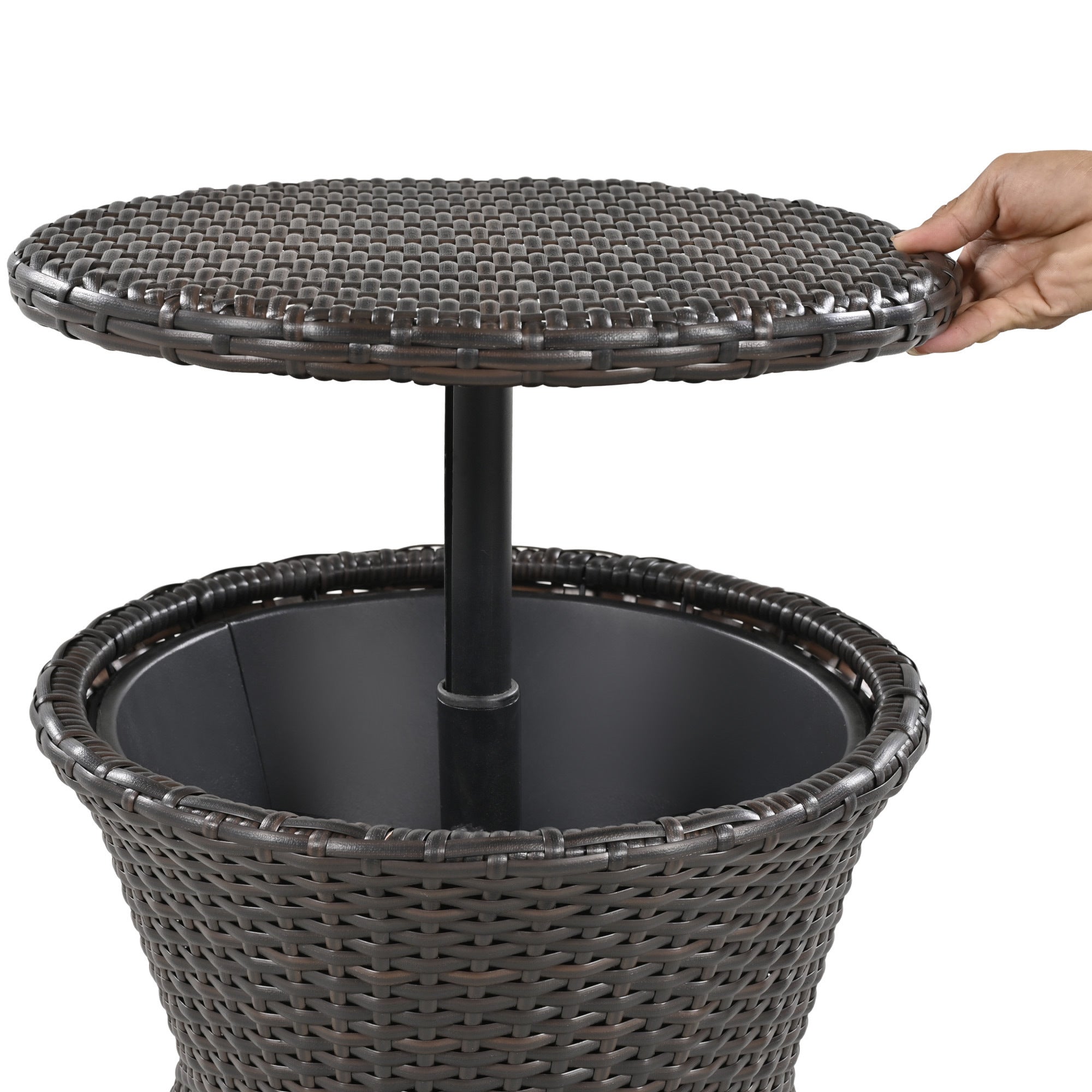 5 piece Woven Rope Outdoor Patio Set