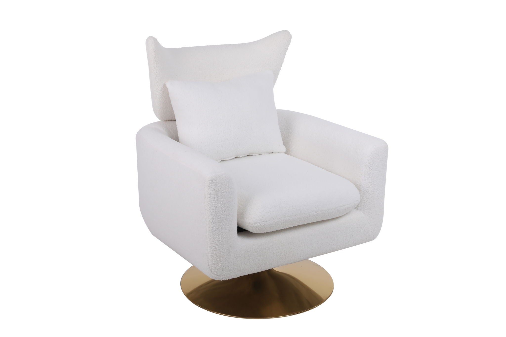 Classic Mid-Century 360 Degree Swivel Accent Chair