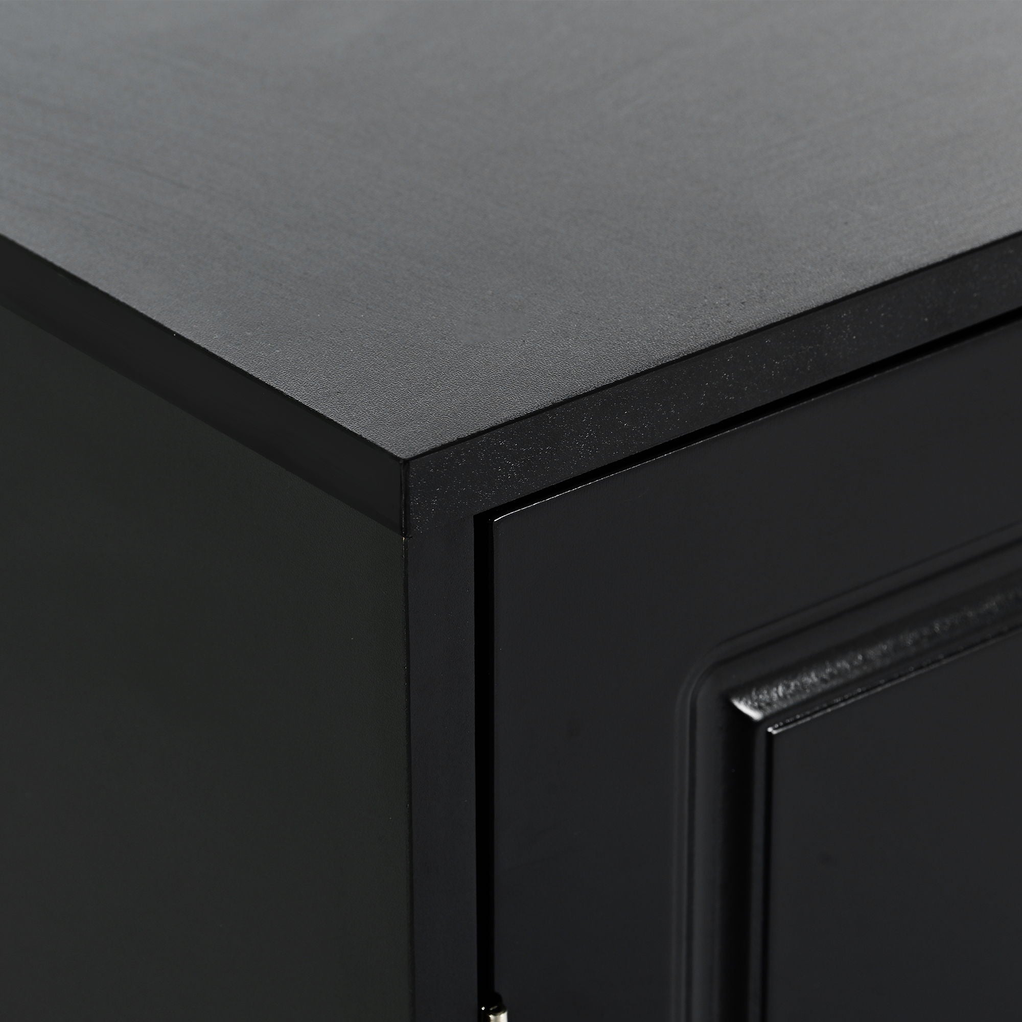 Sleek And Modern Shoe Cabinet With Adjustable Shelves, Space Saving Design