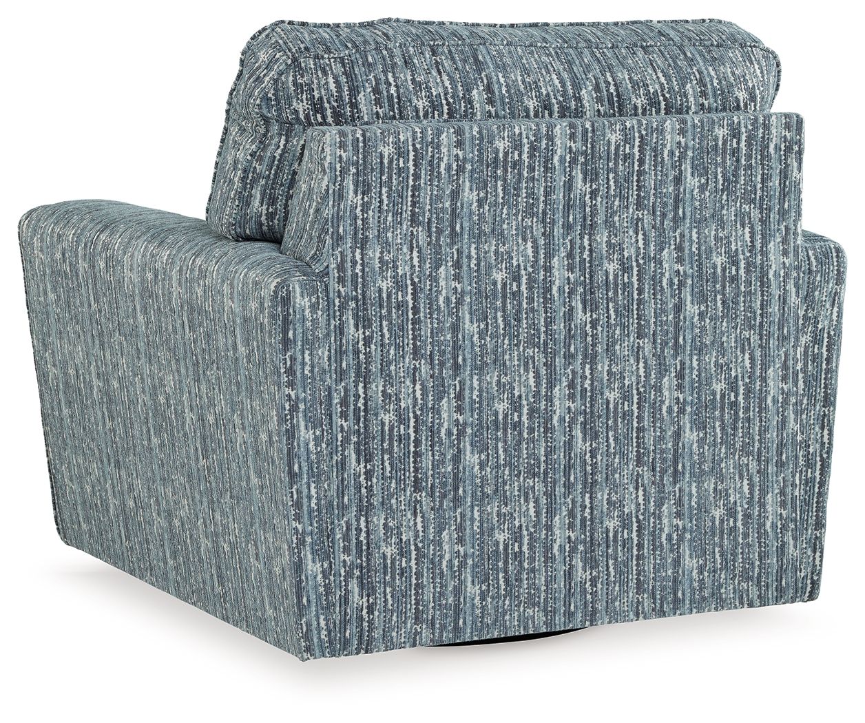 Aterburm - Swivel Accent Chair - Twilight