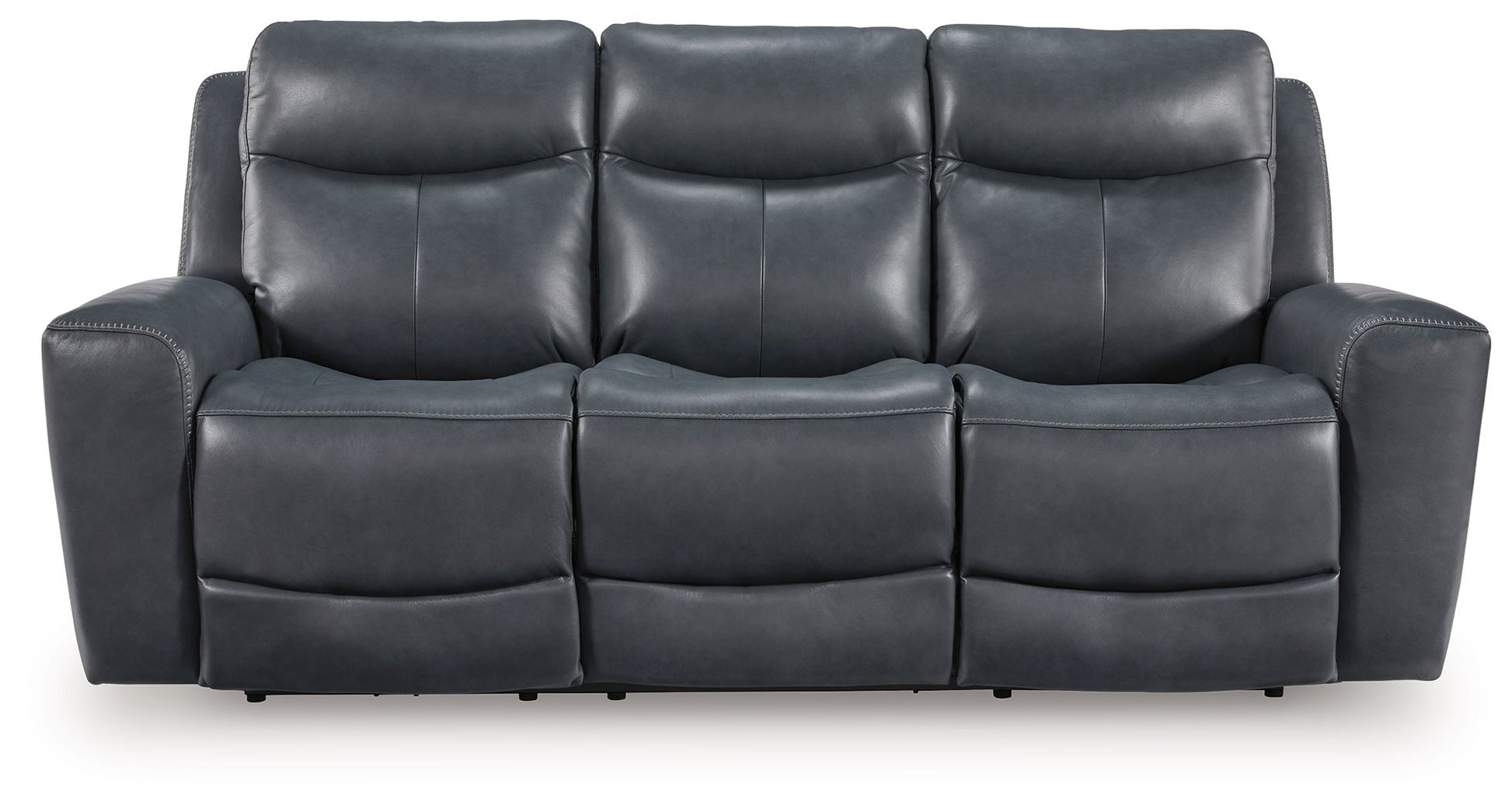 Next Move - Power Reclining Sofa With Adjustable Headrest - Best Buy Furniture