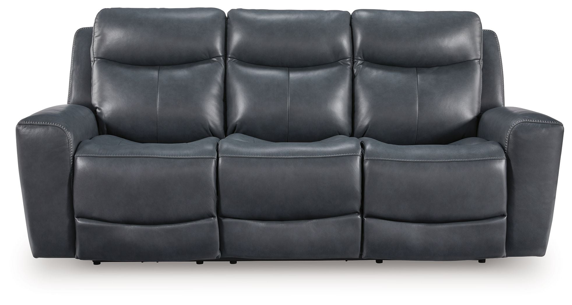 Next Move - Power Reclining Sofa With Adjustable Headrest - Best Buy Furniture