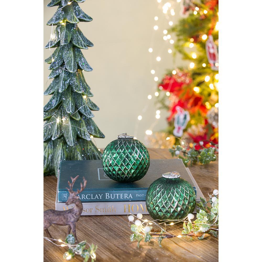 Christmas Ball Ornaments, Glass Decorative Hanging Ball Christmas Tree Ornaments For Holiday Decorations