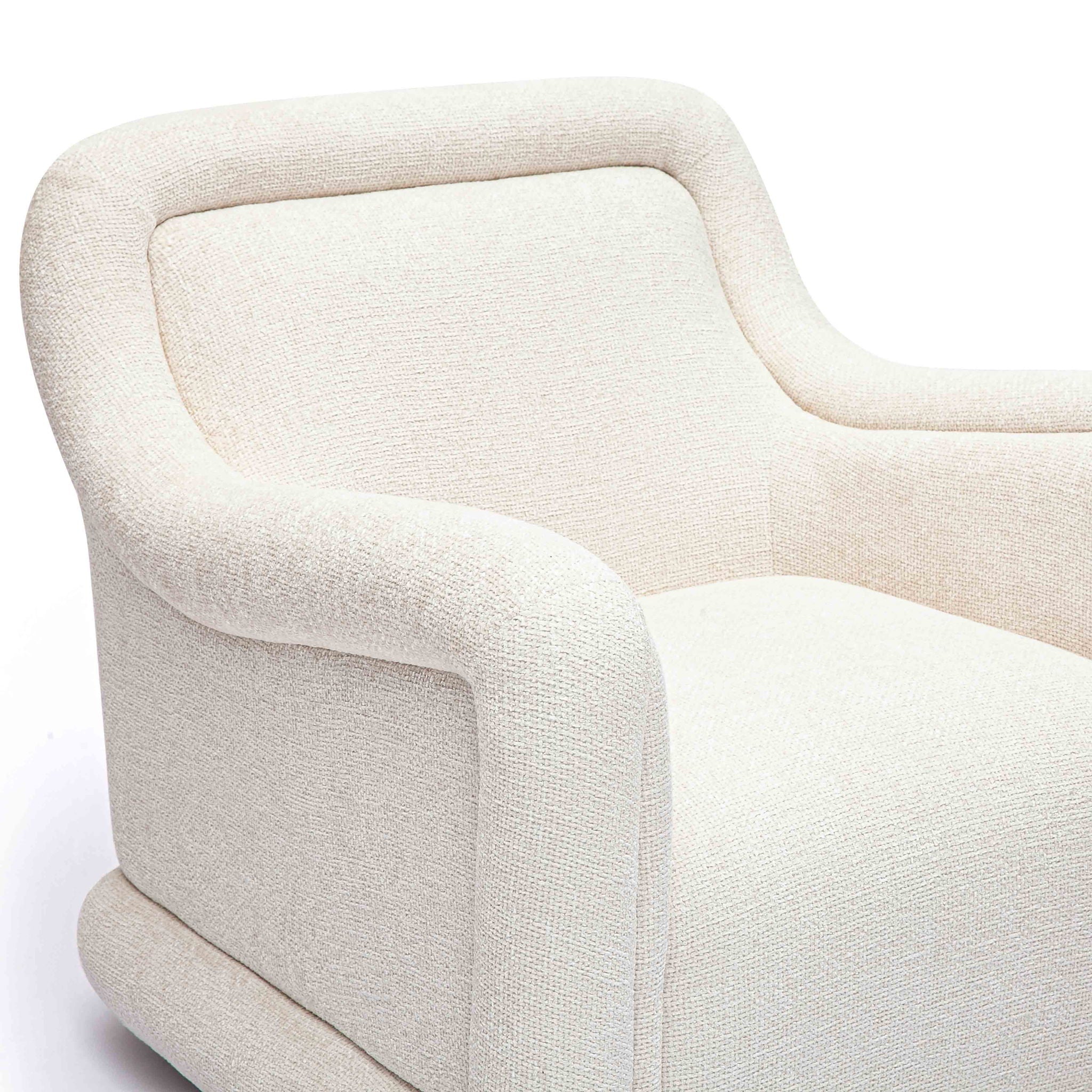 Charli - Boucle Swivel Chair