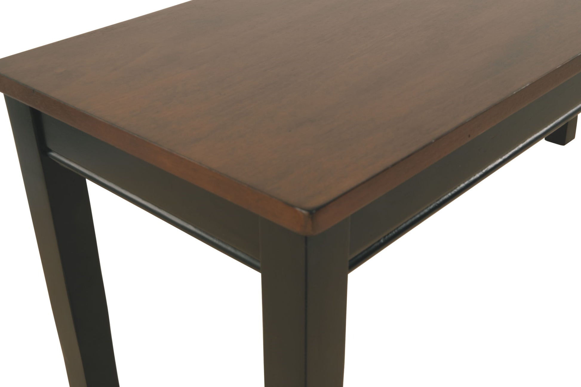 Owingsville - Large Dining Room Bench - Black / Brown - Best Buy Furniture