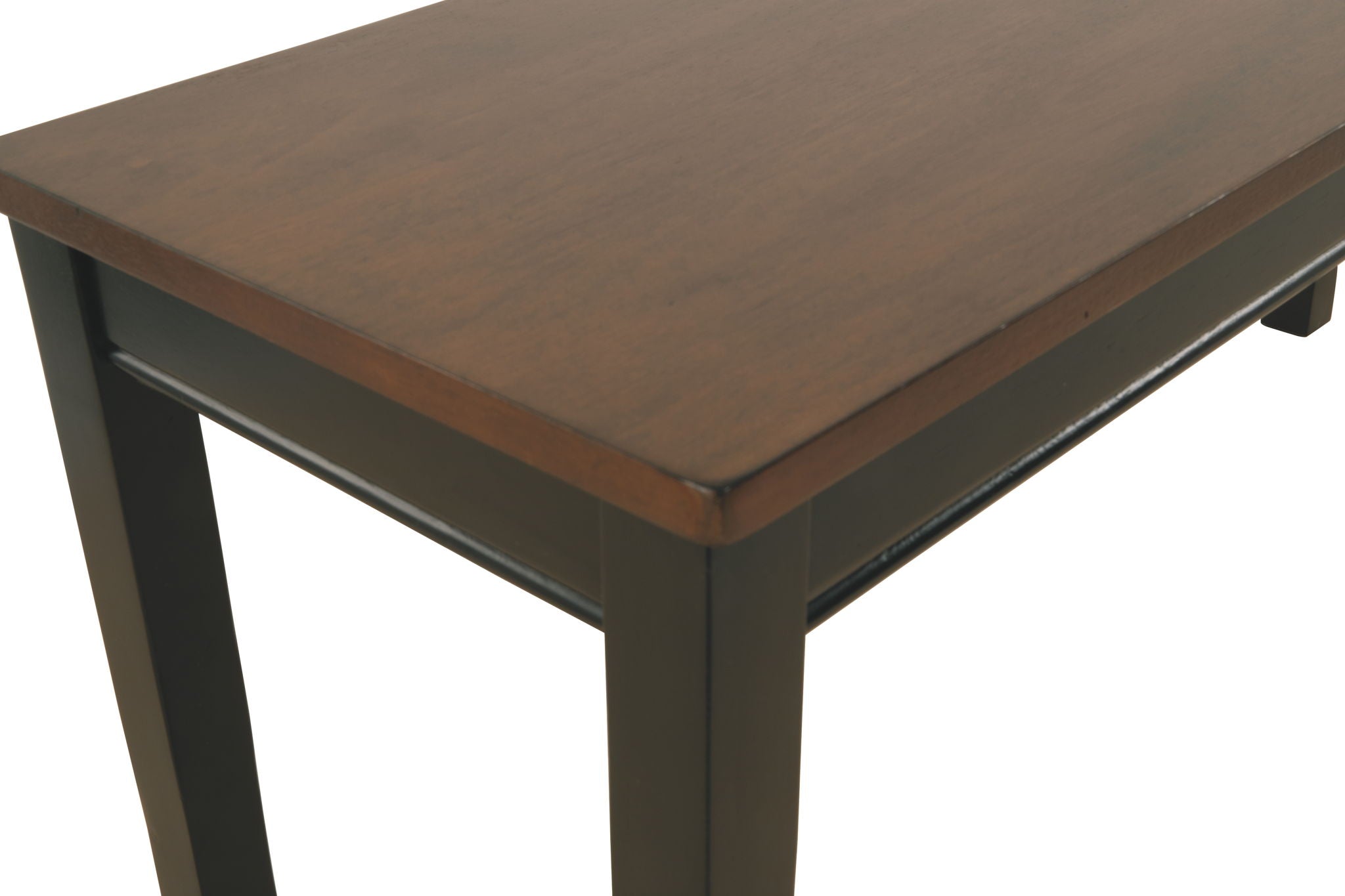 Owingsville - Large Dining Room Bench - Black / Brown - Best Buy Furniture