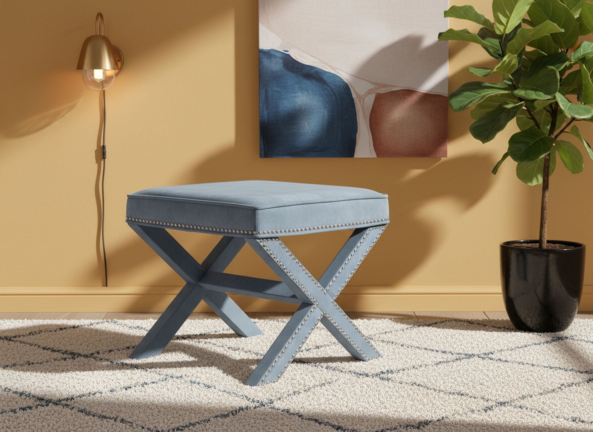 Nixon - Bench Ottoman