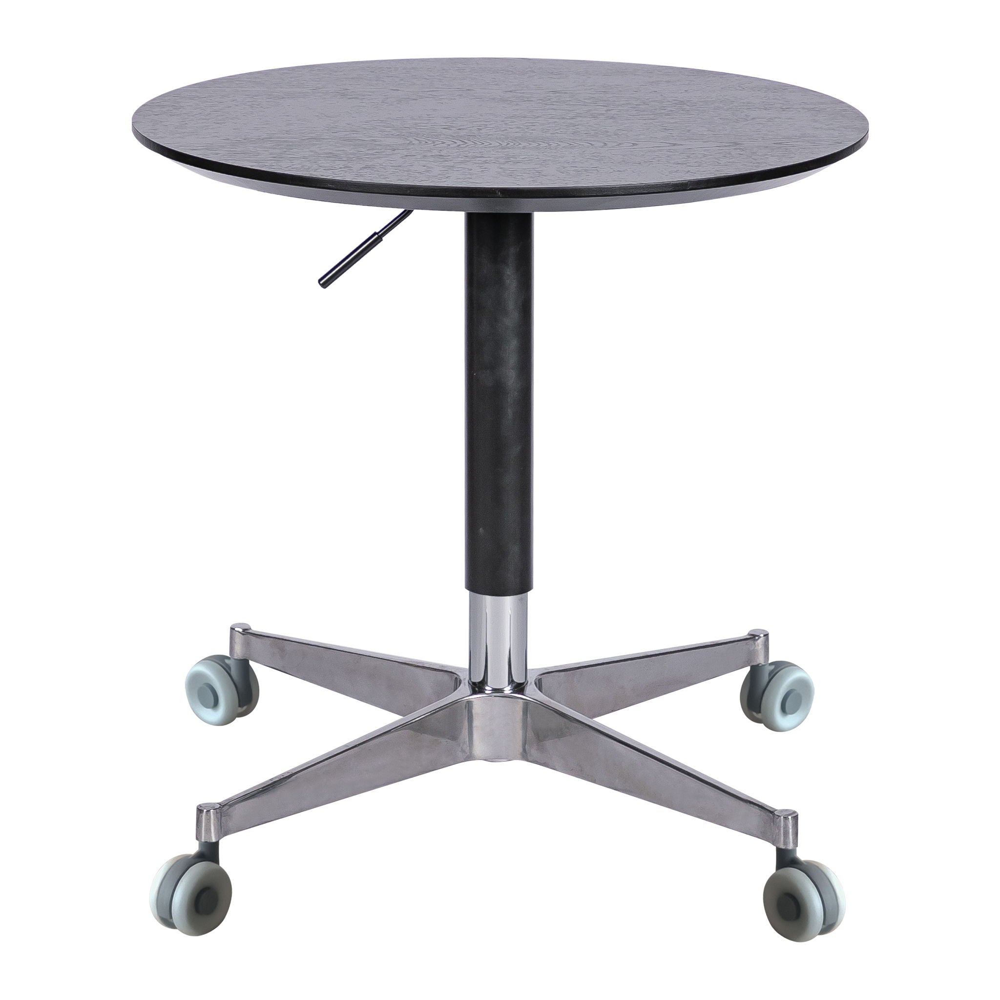 Movable, Adjustable, 360 Swivel Table With Star Base