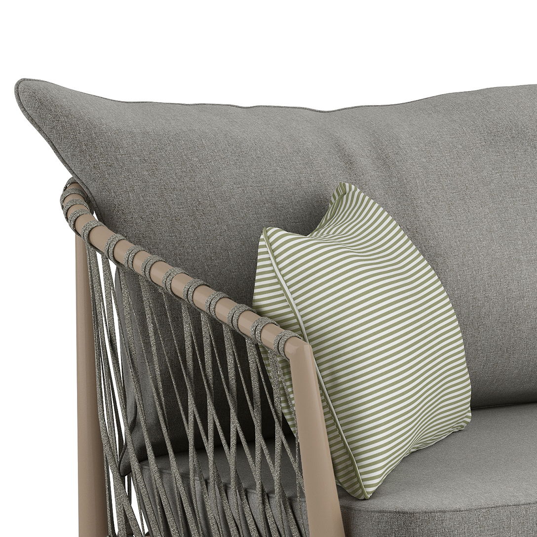 Belize - Outdoor Sofa - Sand Drift - Best Buy Furniture