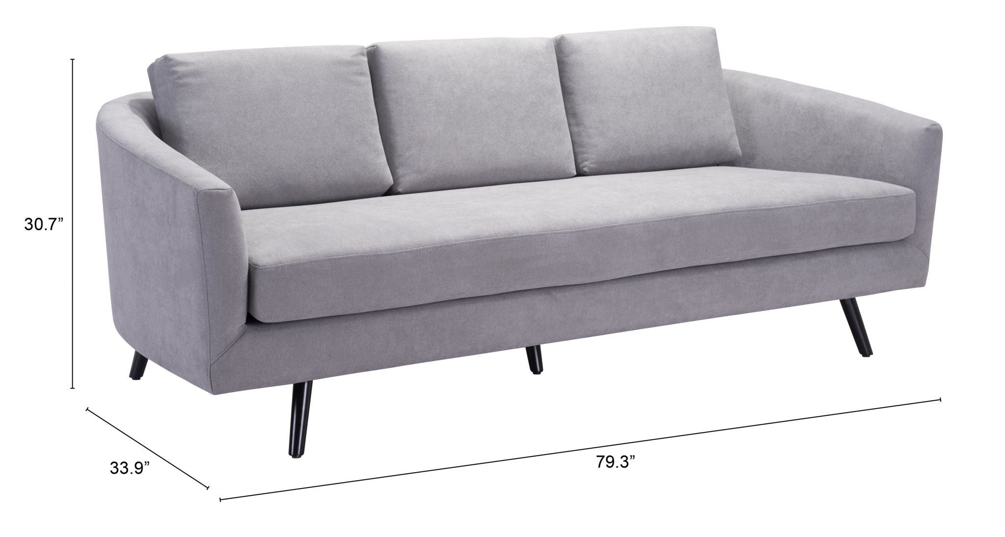 Divinity - Sofa - Gray