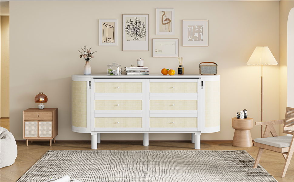 Murphy Bed With Hidden Storage & Modern Woven Design