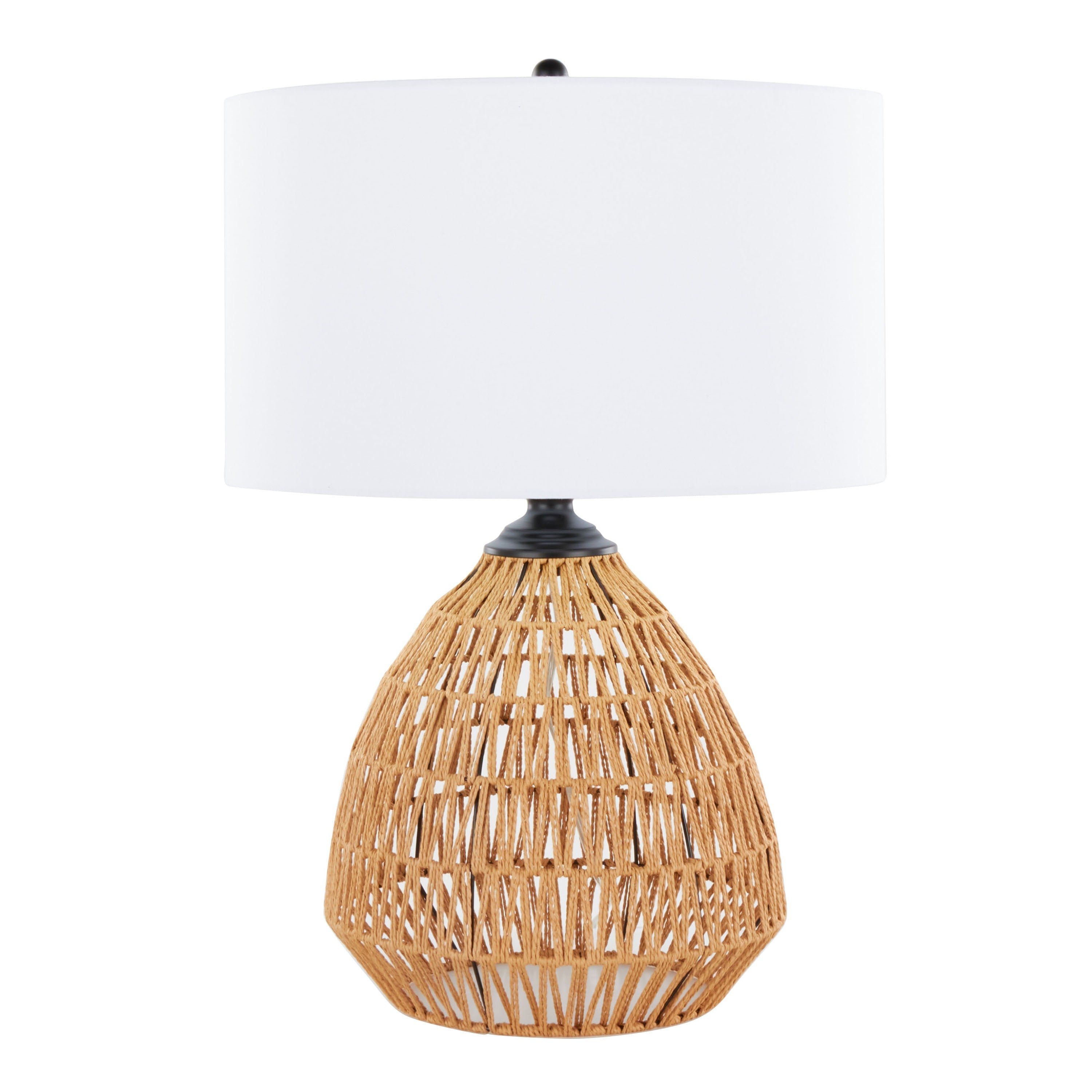 Congo 29" Contemporary Rattan Table Lamp