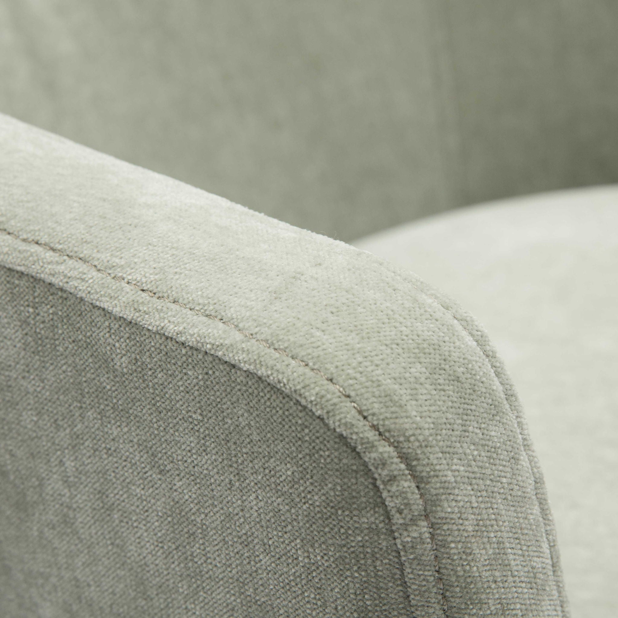 Kristen - Upcycled Chenille Rolling Desk Chair