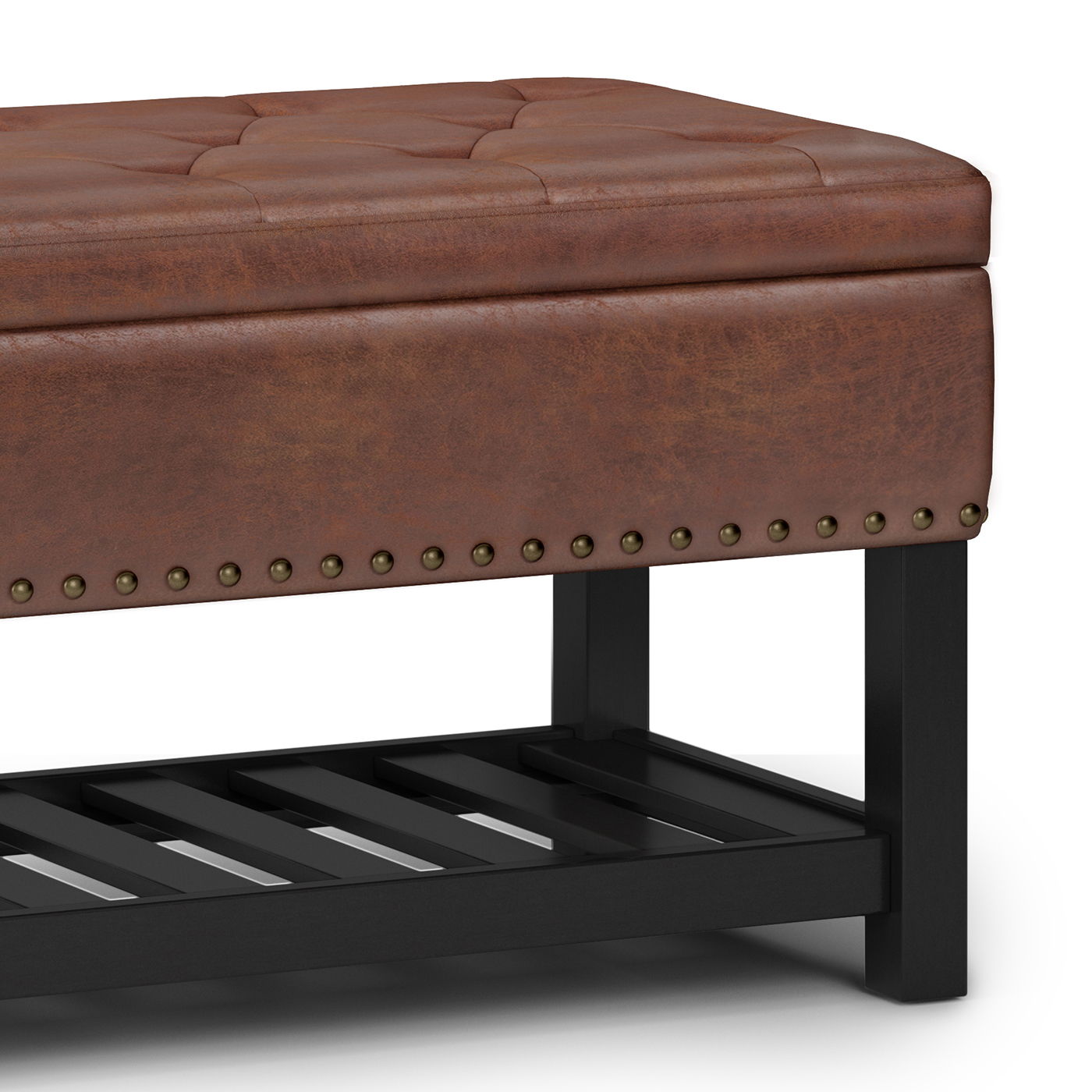 Lomond - Upholstered Storage Ottoman Bench - Best Buy Furniture