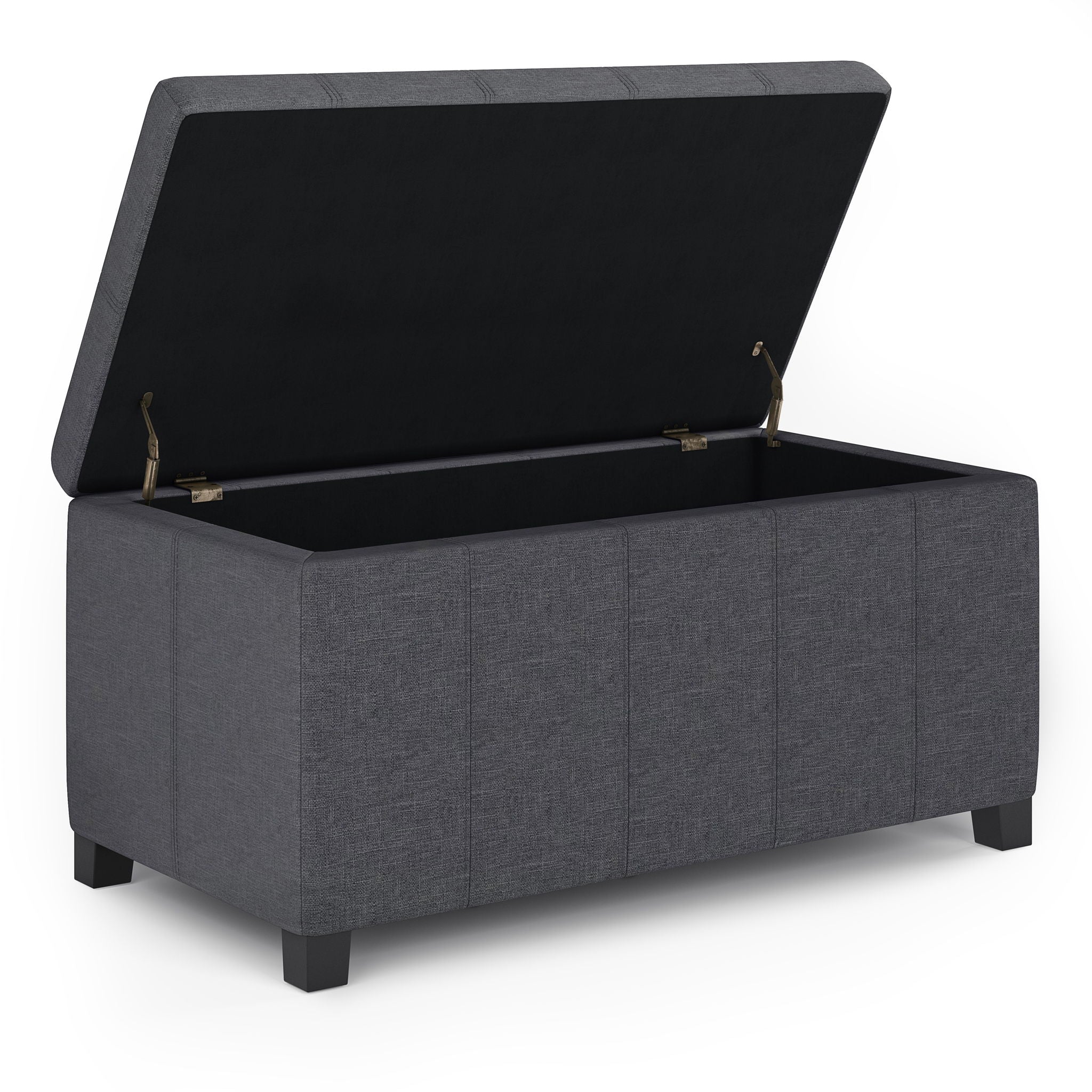 Dover - Upholstered Storage Ottoman Bench - Best Buy Furniture