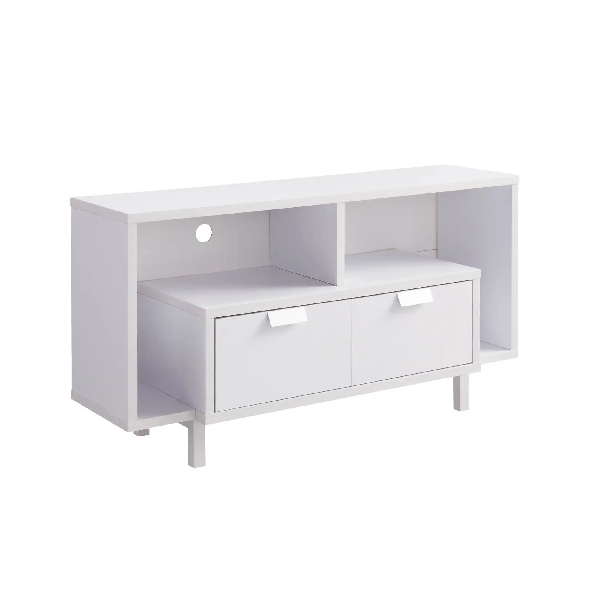 Modern TV Stand & Two Shelves And Two Drawers - Best Buy Furniture