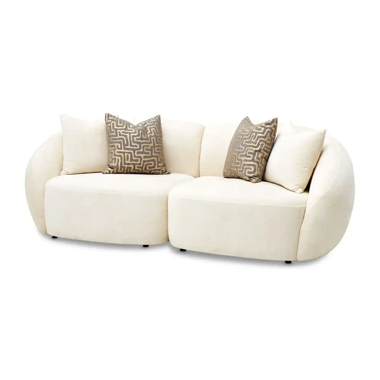 Le Montreaux - 5-Piece Modular Sectional - Gardenia - Best Buy Furniture