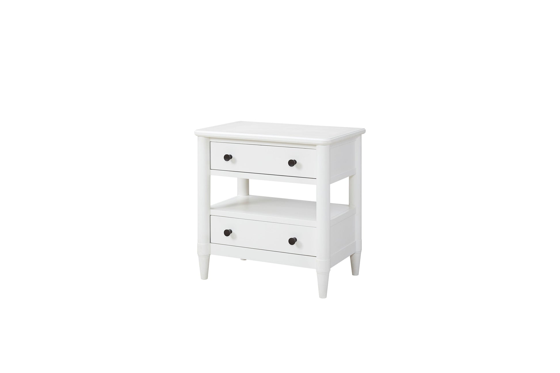 Open Nightstand With 2 Drawers - Best Buy Furniture