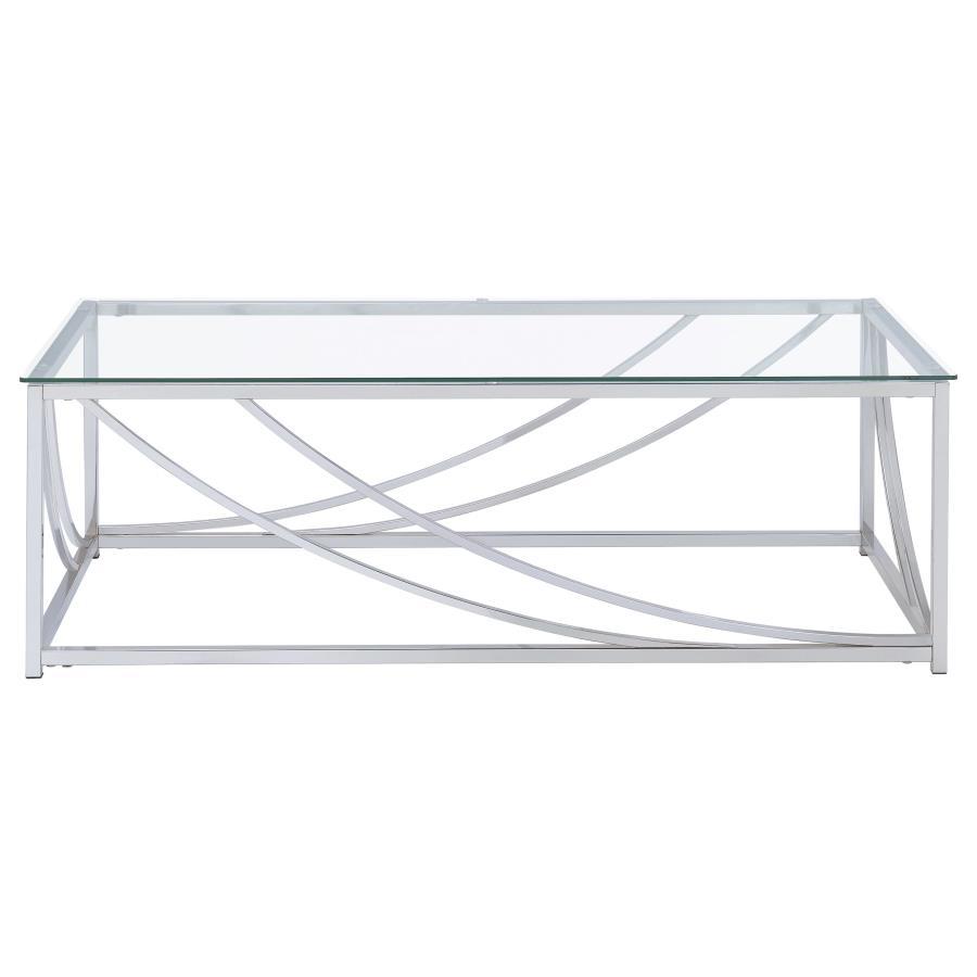 Lille - Glass Top Coffee And End Table Set