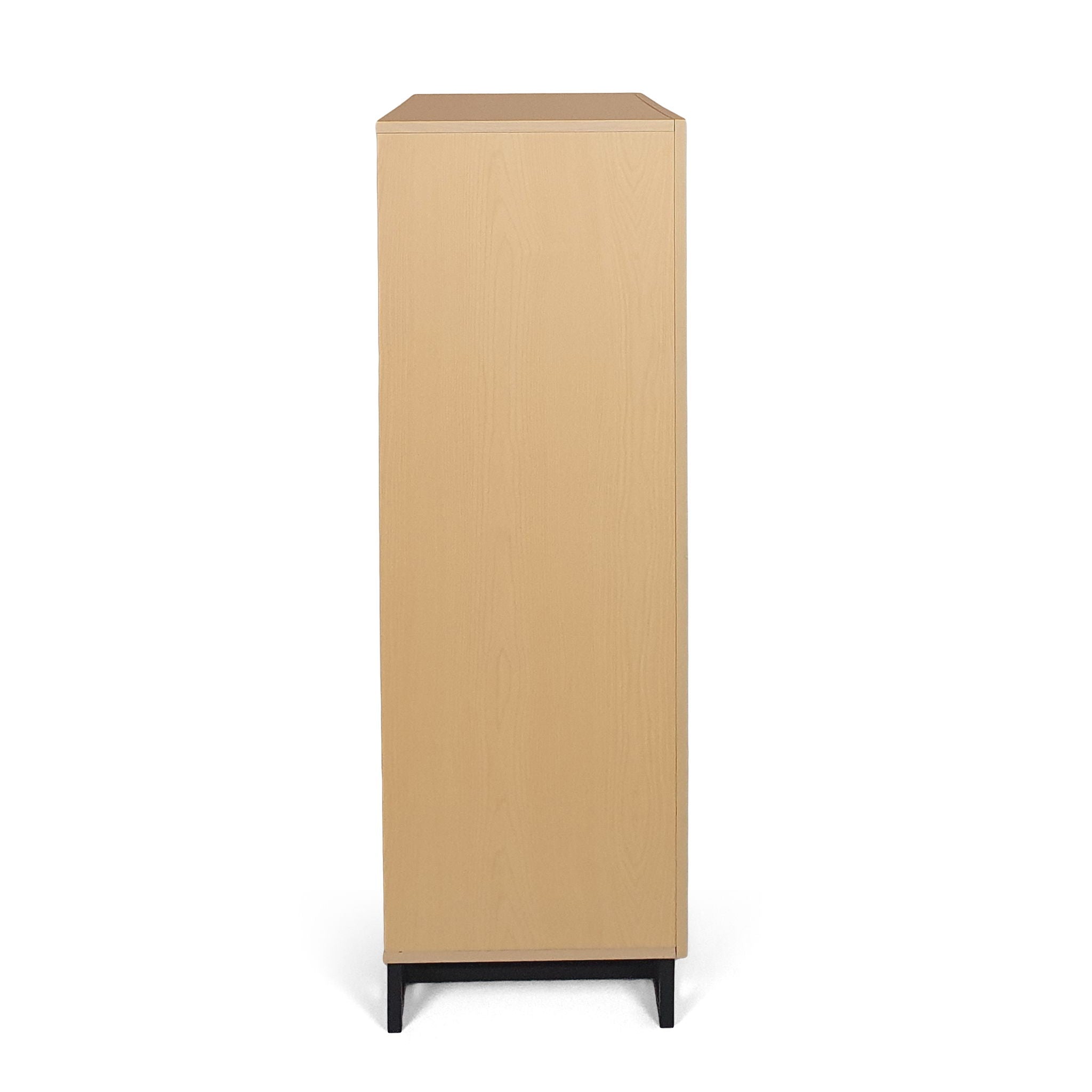 Borah - Contemporary Wood 5 Drawer Dresser - Natural