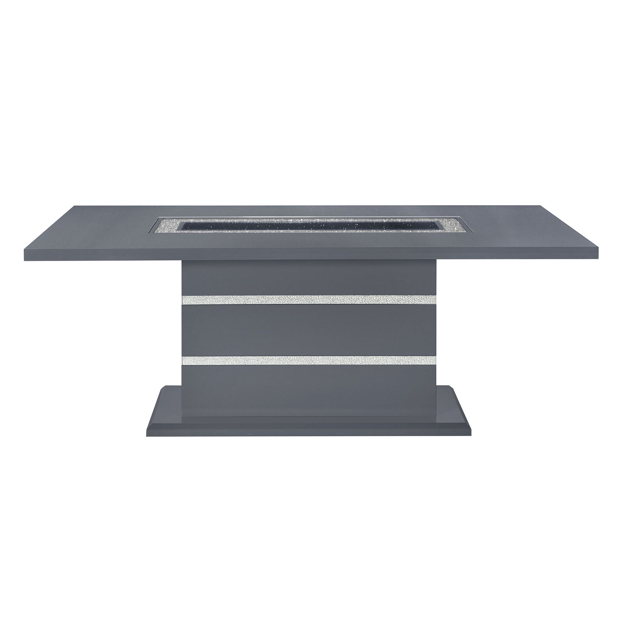Ariya - Dining Table And Chair Set - Dark Gray