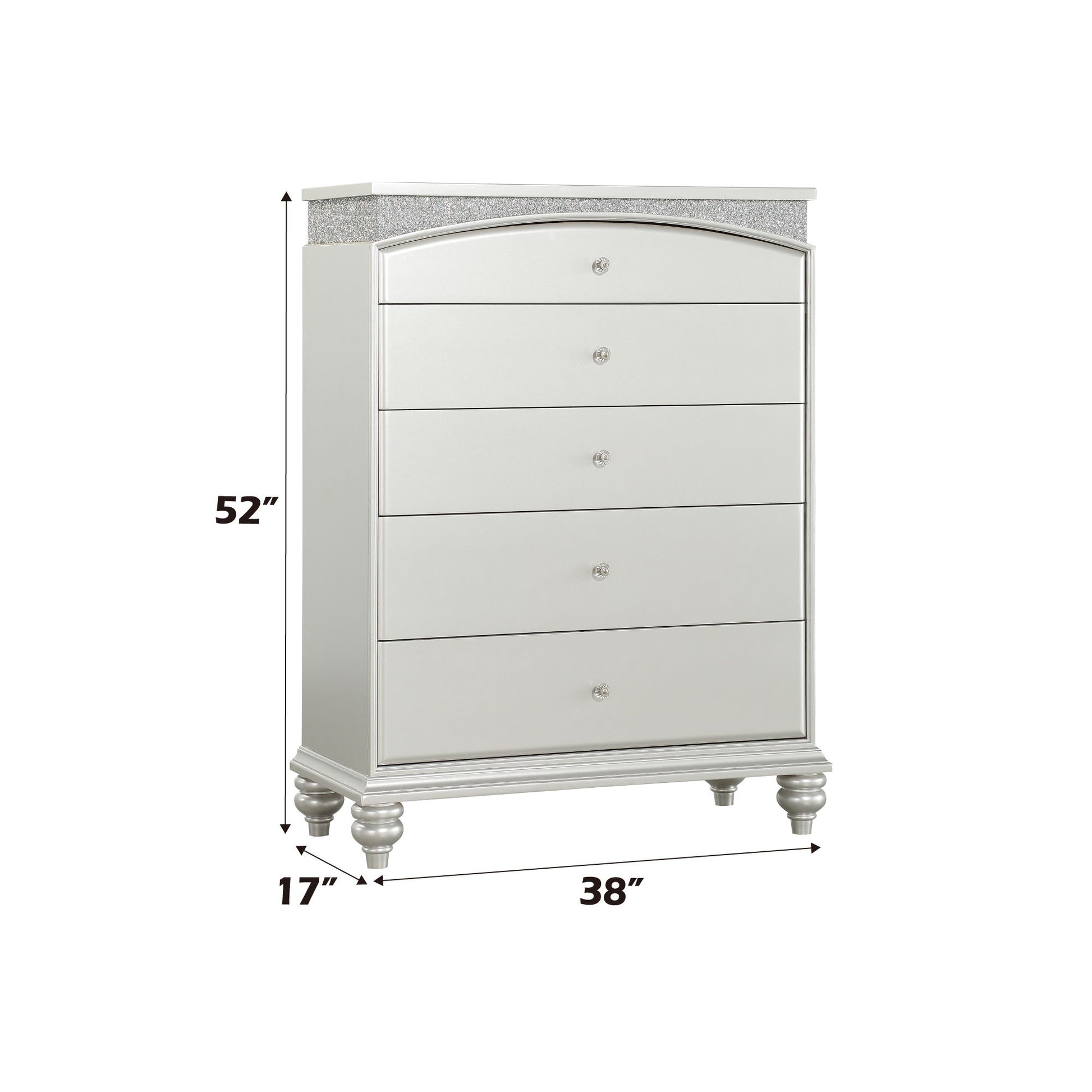 Maverick - Chest - Silver - Best Buy Furniture