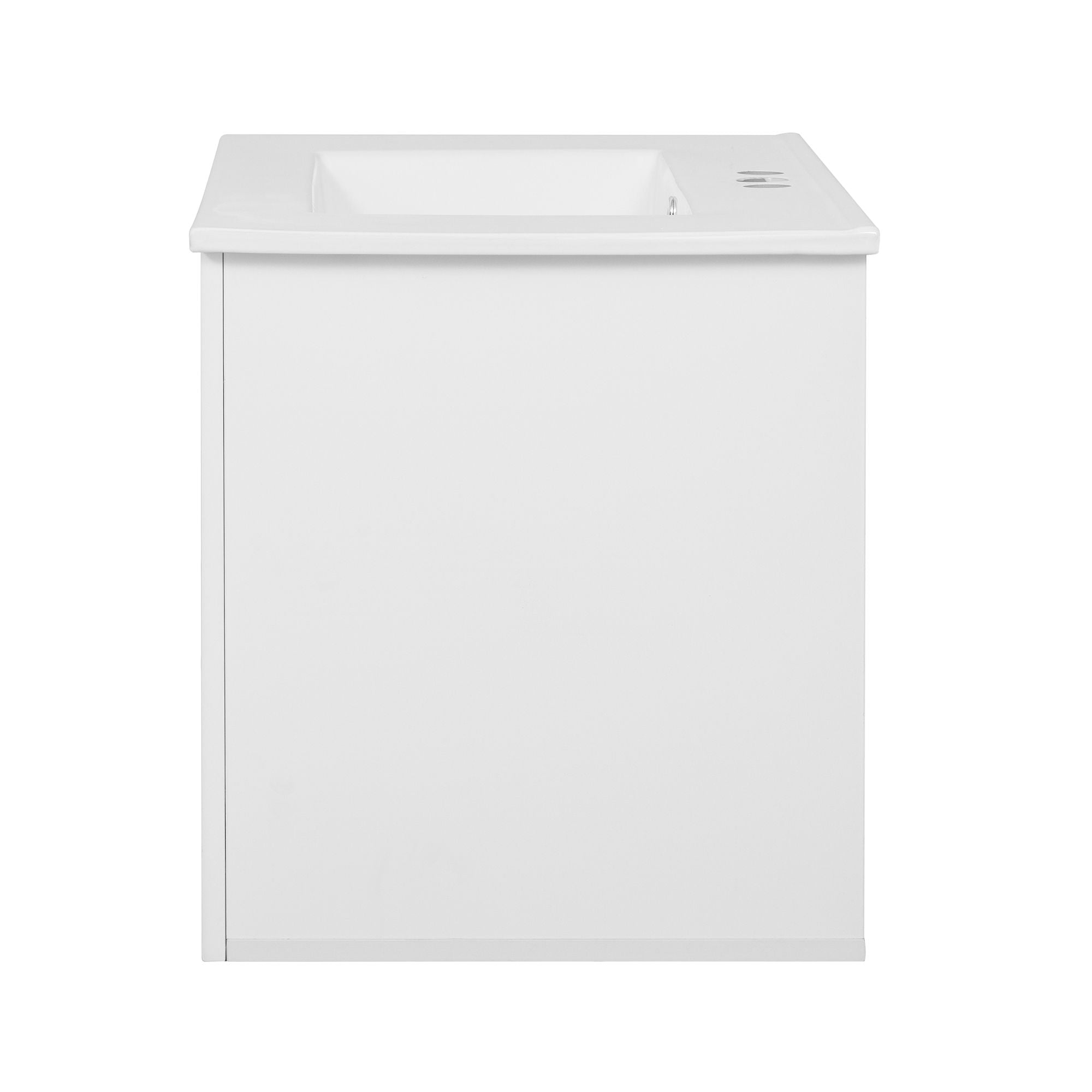 Bathroom Vanity With Sink, Rectangular Storage Cabinet With 2 Soft Closing Doors