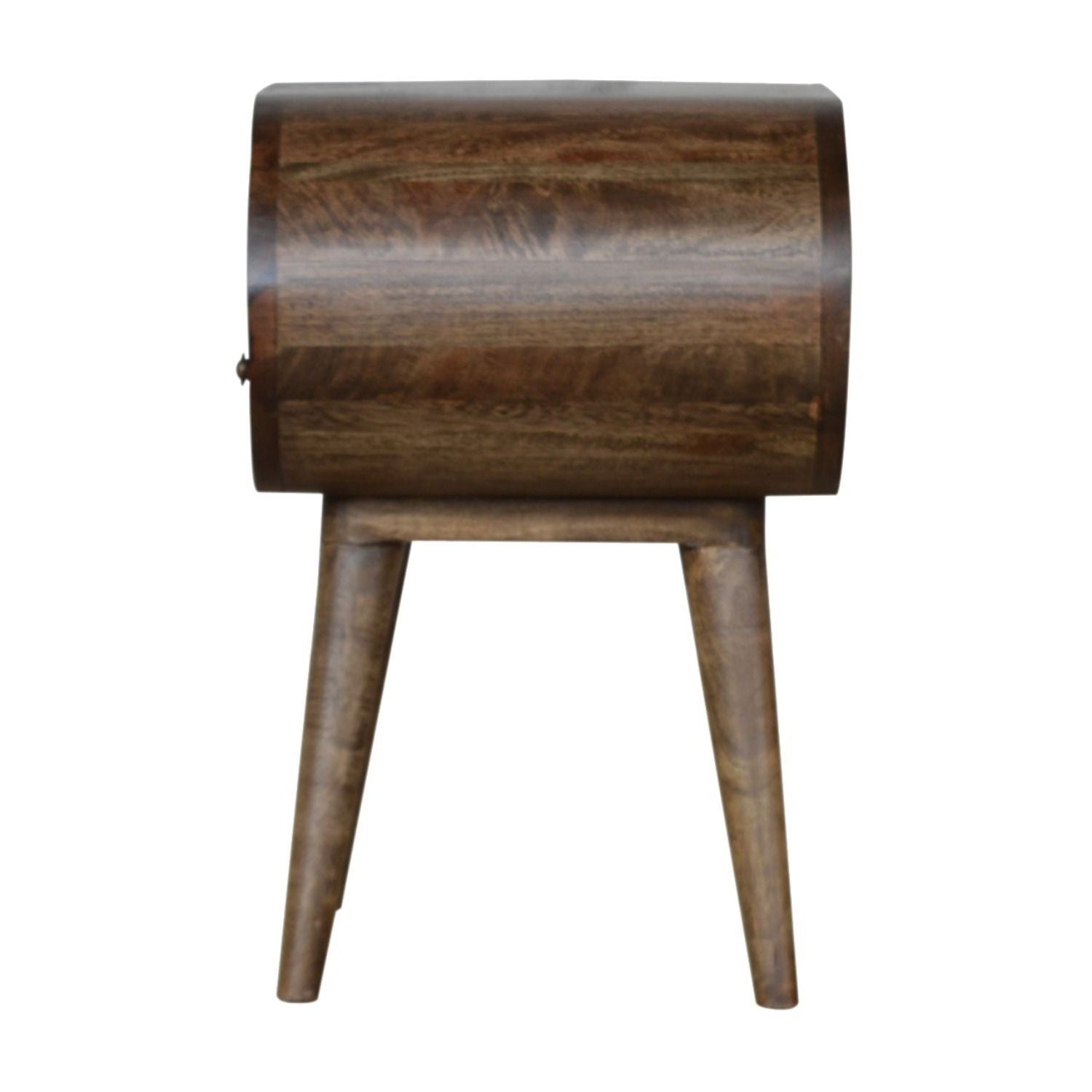 Circular Open Bedside Nightstand