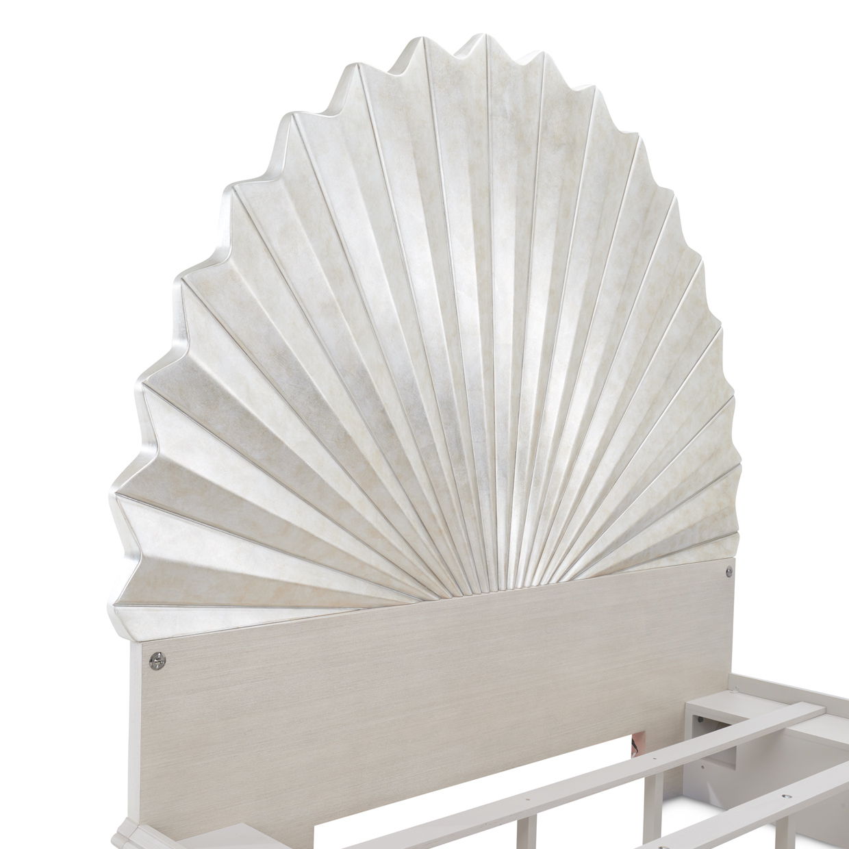 Fantosini - King Fan Bed - Silver Mist