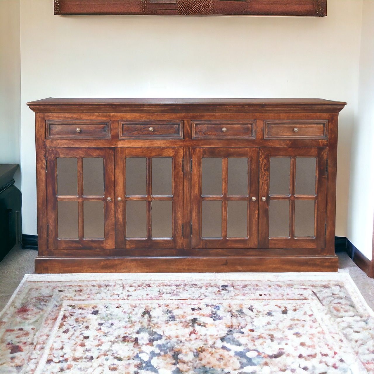 Glazed Sideboard - Walnut