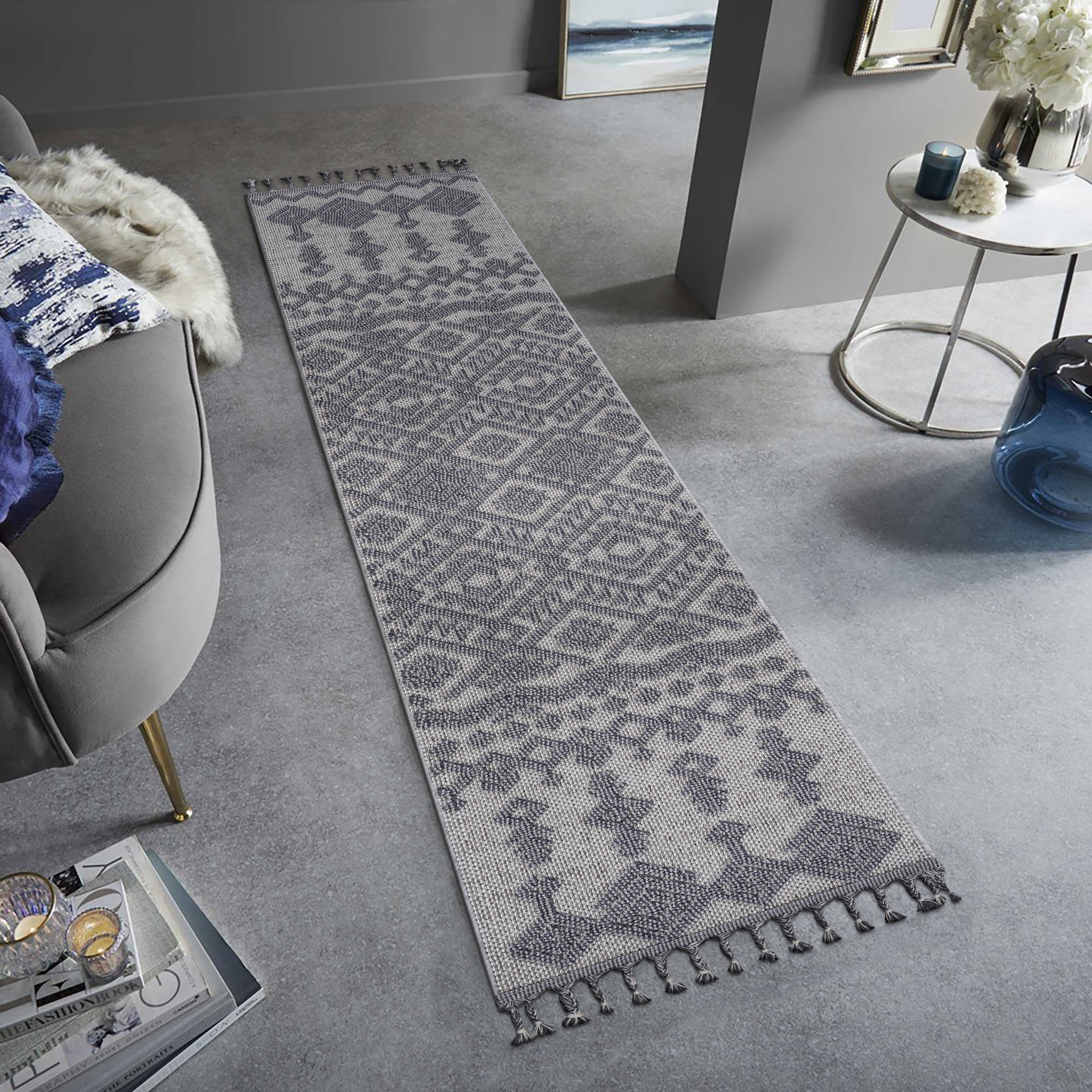 NAAR Guros Collection Traditional Indoor/Outdoor Area Rug