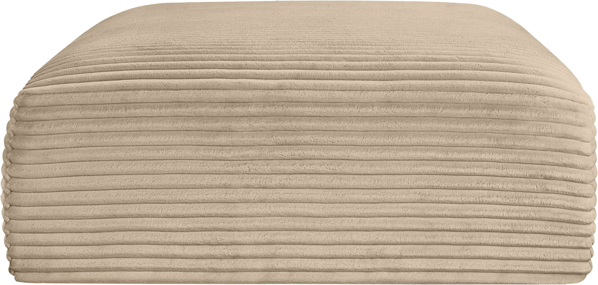 Shaggy - Fabric Ottoman