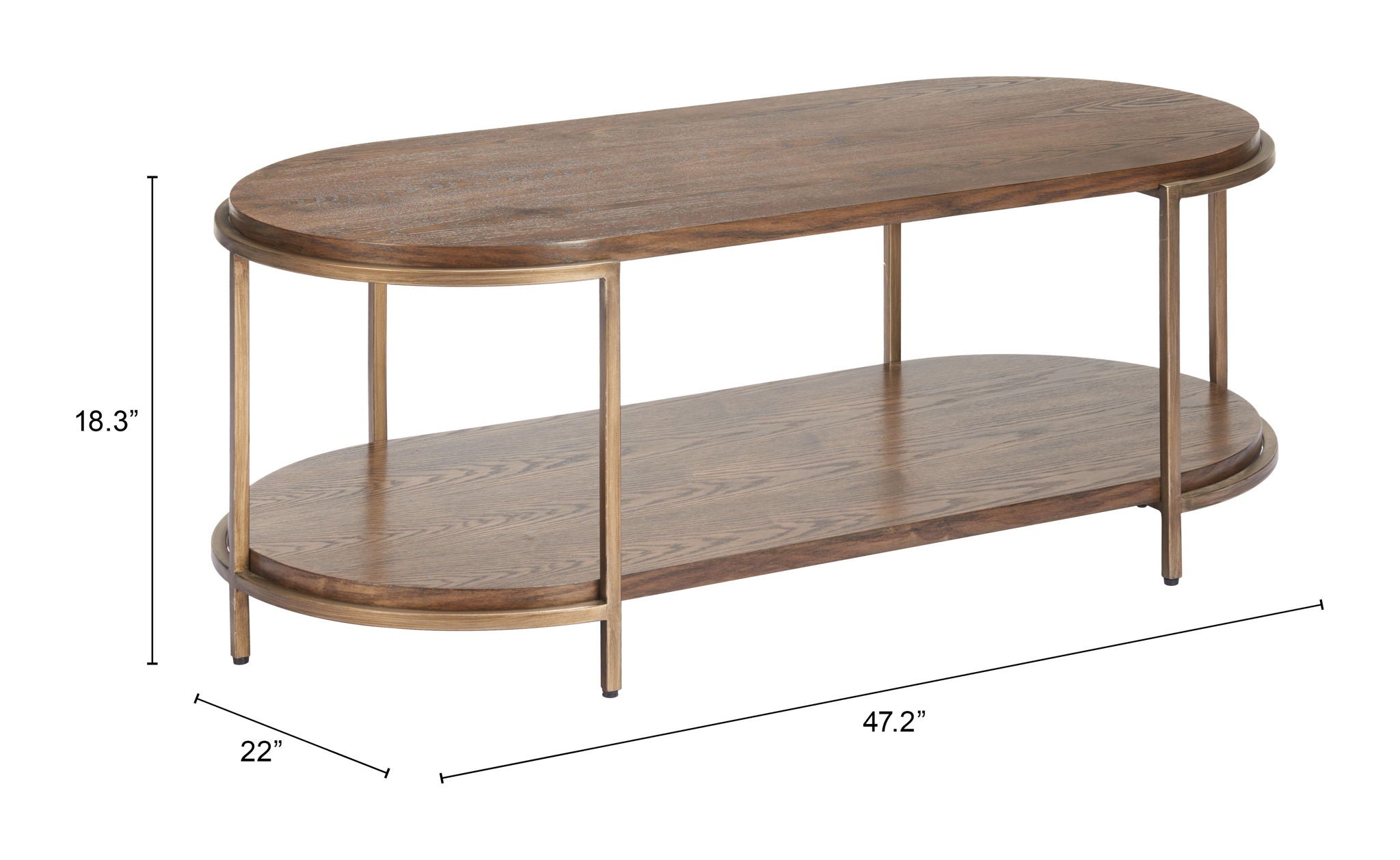 Niju - Coffee Table - Brown