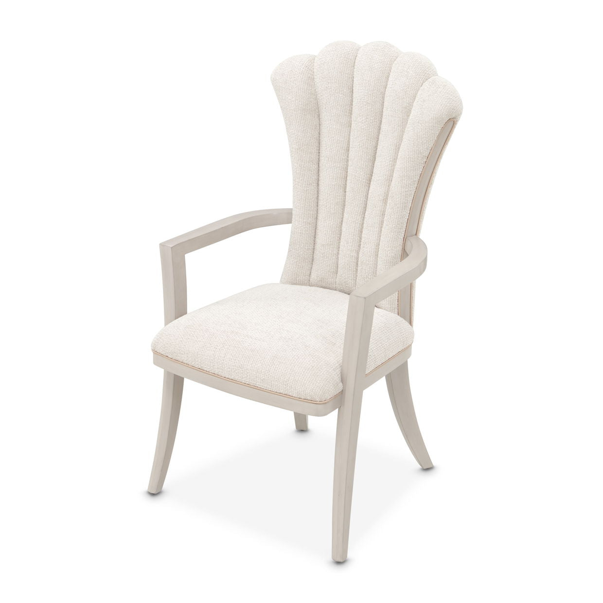 Fantosini - Dining Arm Chair (Set of 2) - Silver Mist