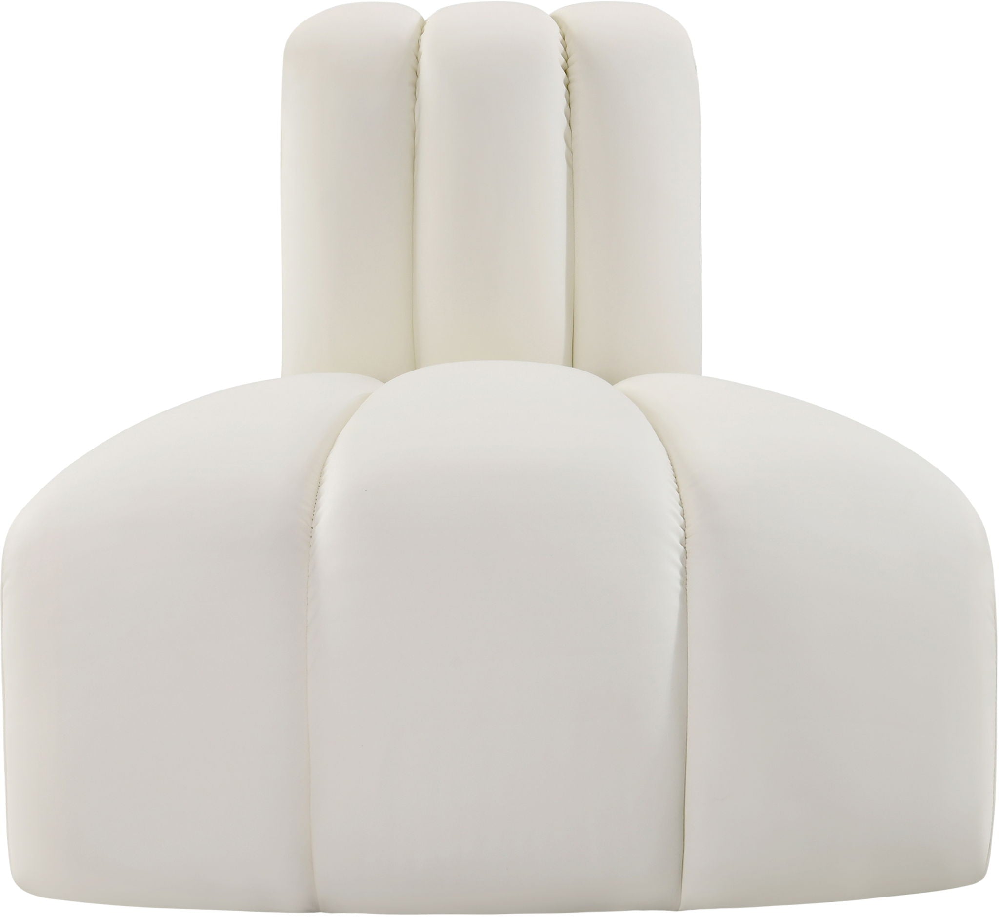 Arc - Faux Leather Reverse Corner Chair