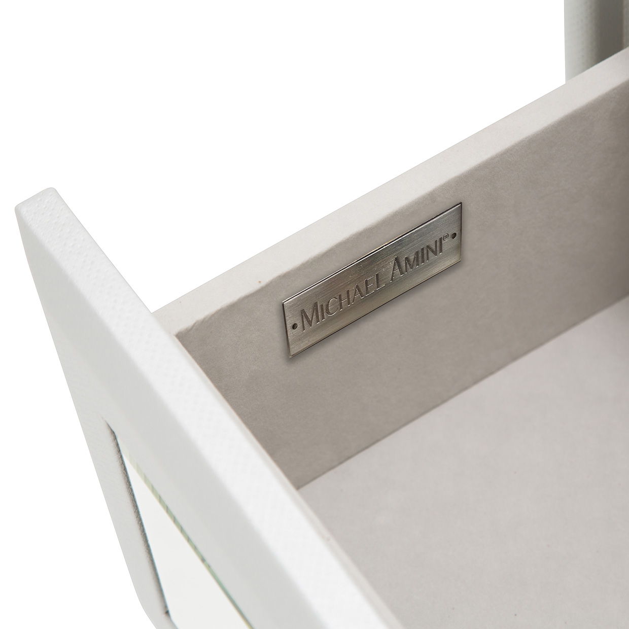 Melrose Plaza - Upholstered Nightstand - Dove