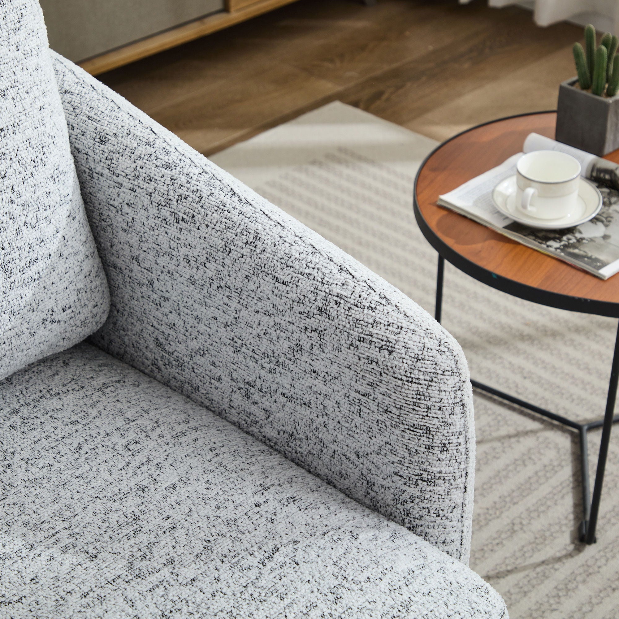 Swivel Accent Chair, 360 Degree For Living Room