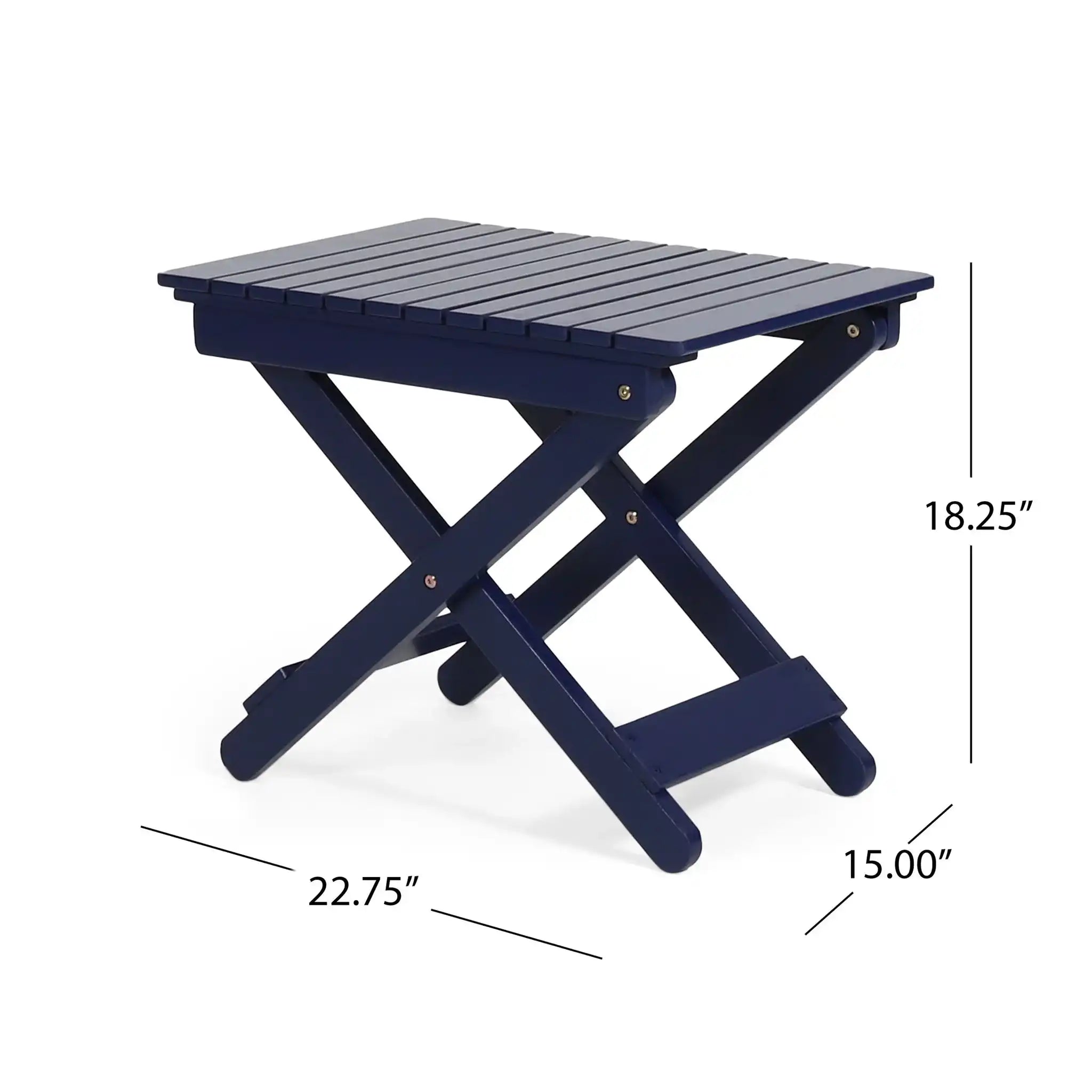 Outdoor Folding Wooden Side Table - Best Buy Furniture