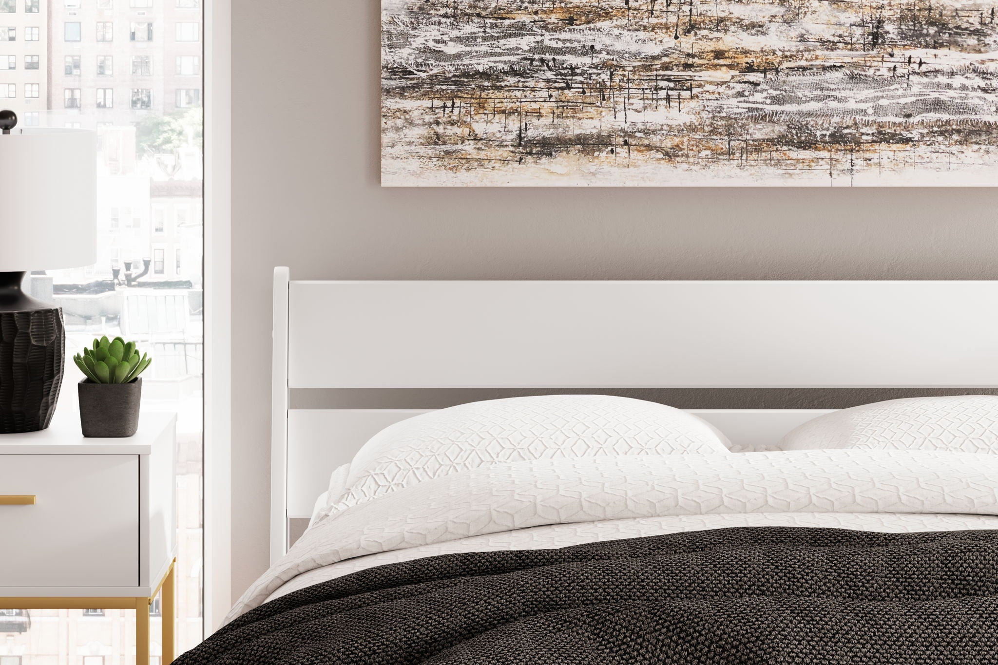 Socalle - Panel Platform Bed